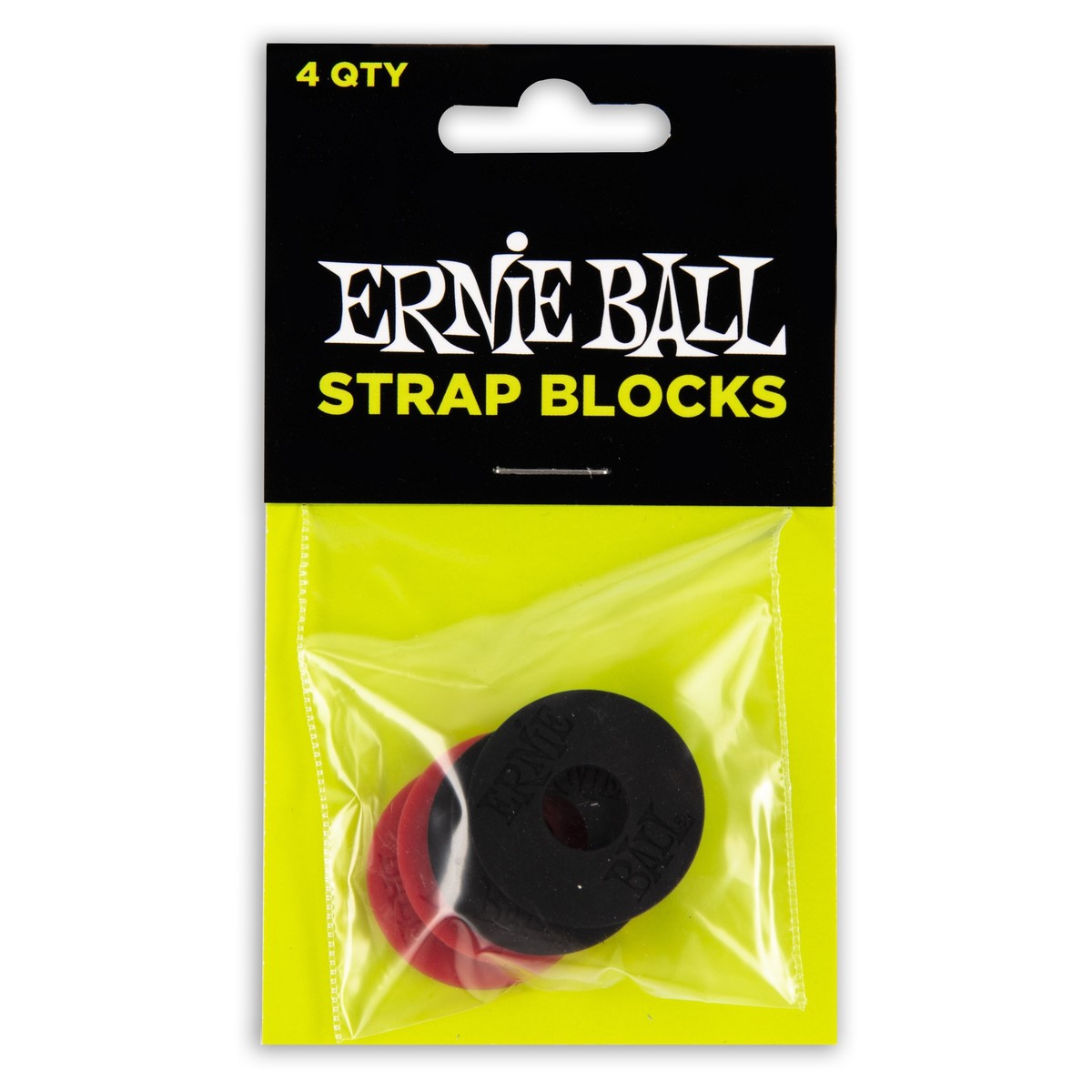 Ernie Ball P04603 Strap Blocks, Pack Of 4