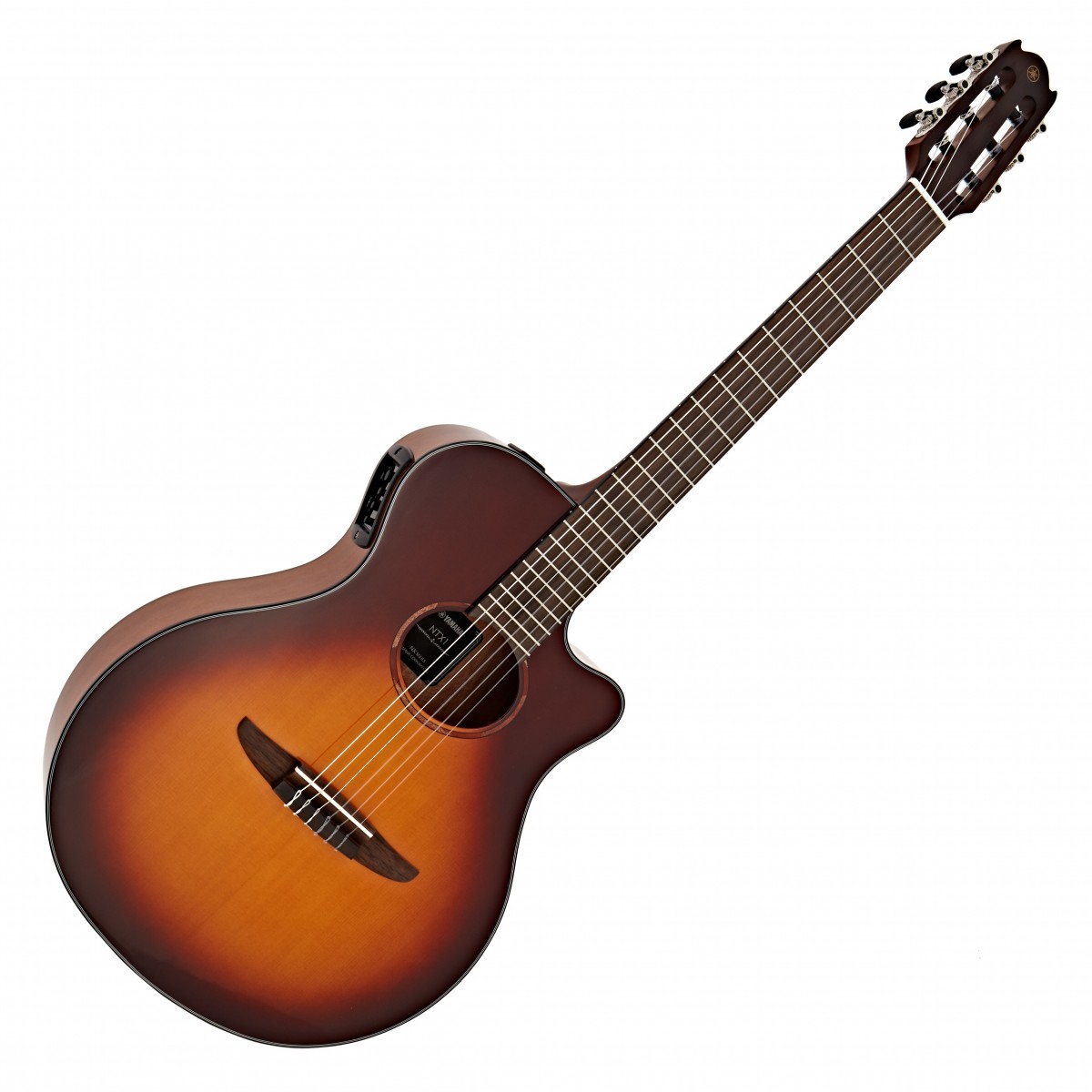 Yamaha NTX1 Electro Nylon String, Brown Sunburst