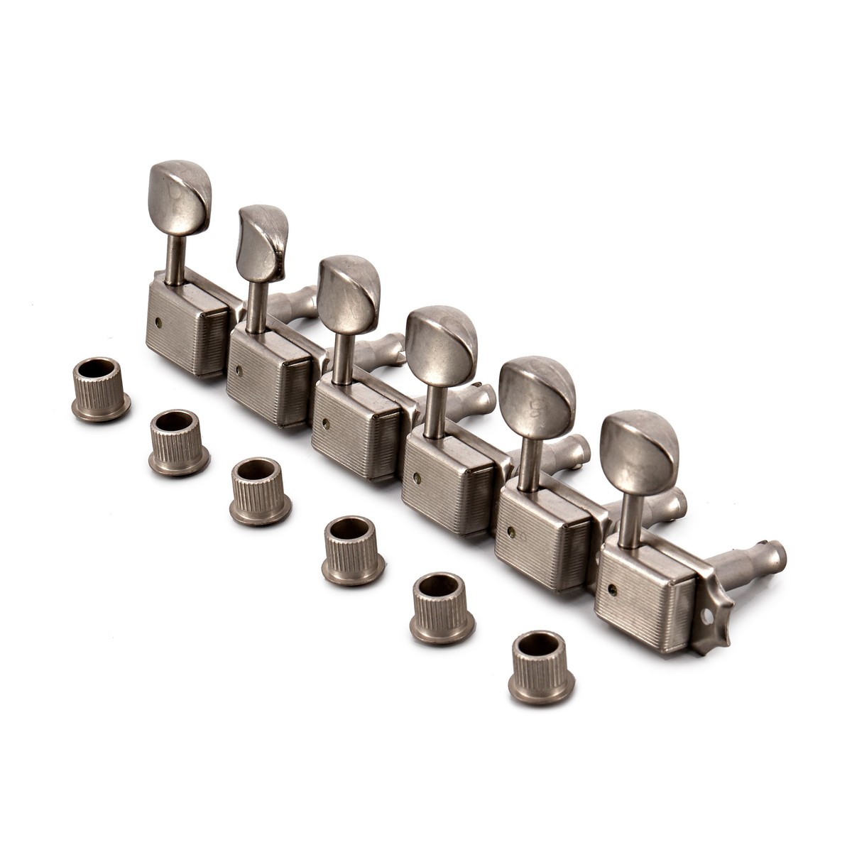 Gotoh SD91-05M-L6 Tuners/Machineheads 6-In-Line Set, Aged Nickel