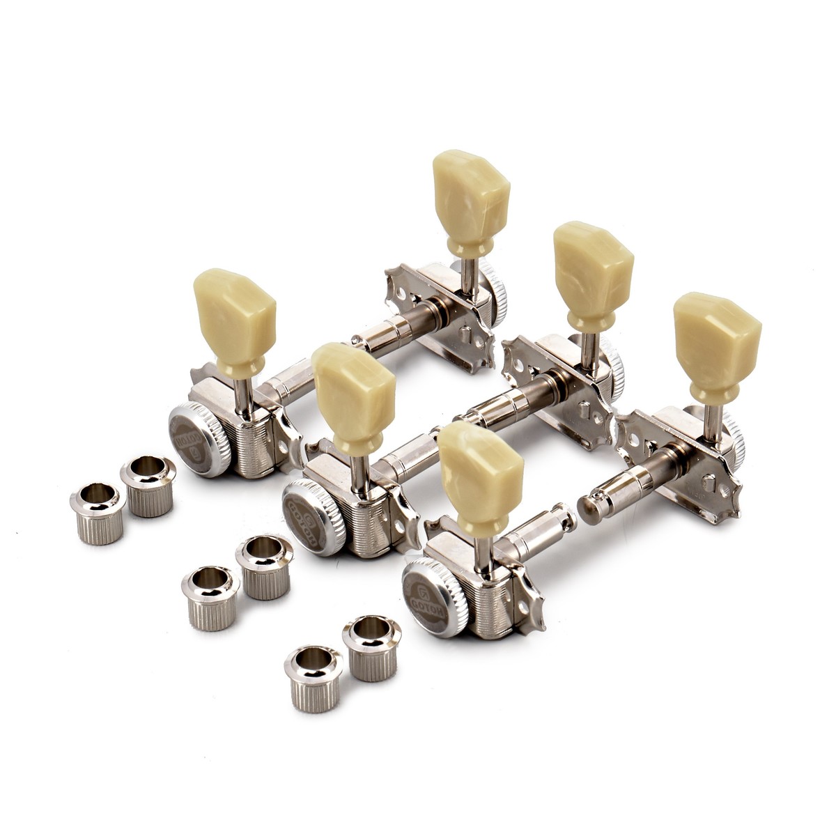 Gotoh SD90-SL MG-T Locking Tuners Set of 6, Nickel