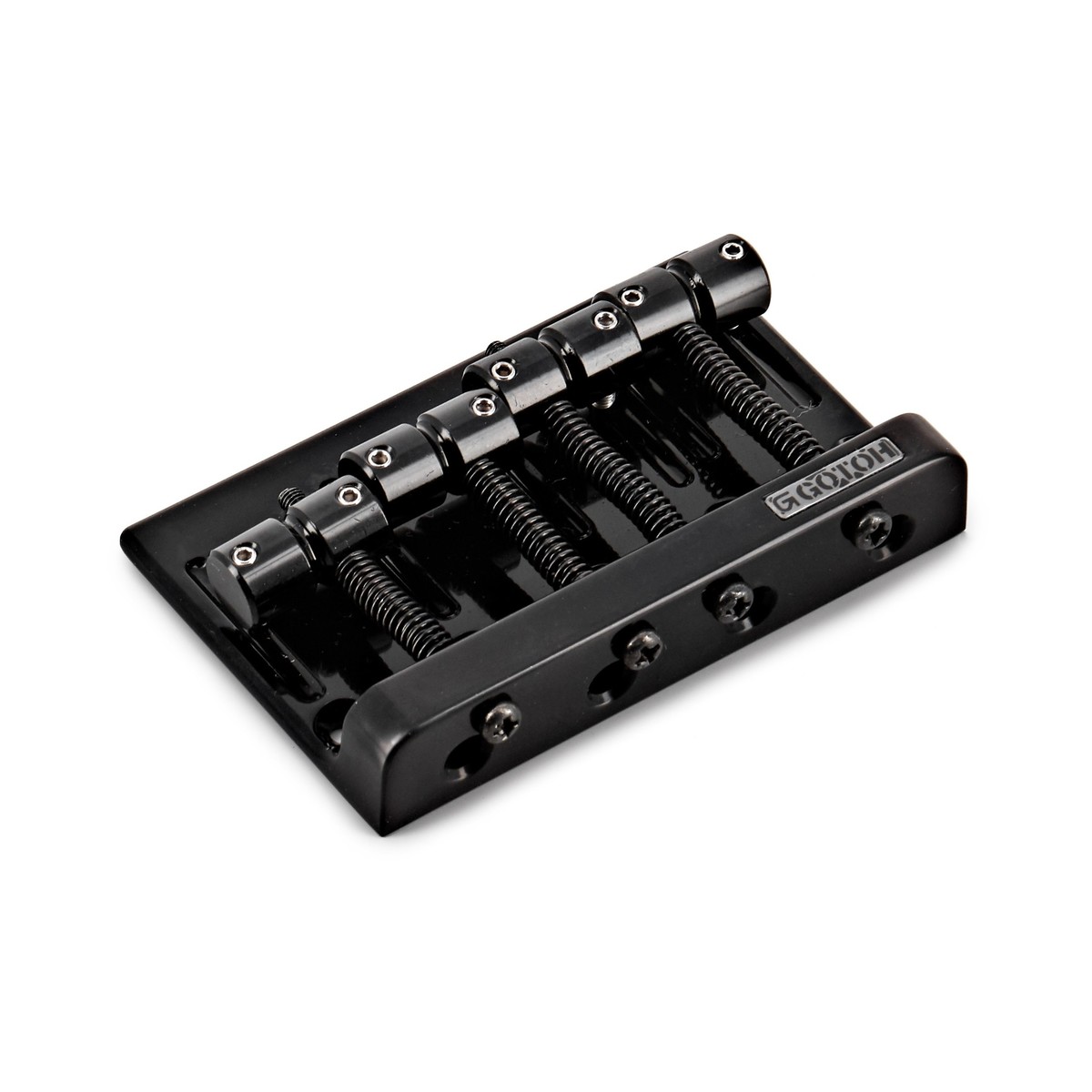 Gotoh 201B-4 Bass Bridge, Black Chrome