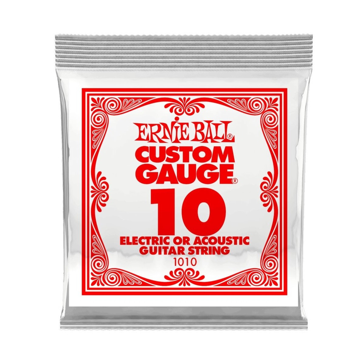 Ernie Ball 1010 Single .010 Plain Steel String