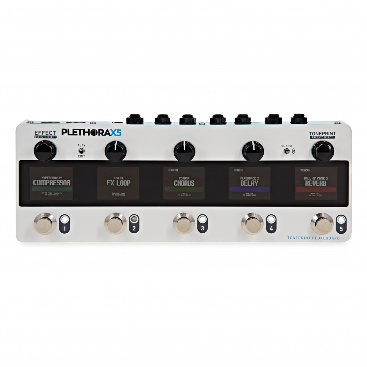 TC Electronic PLETHORA X5 TonePrint Pedalboard