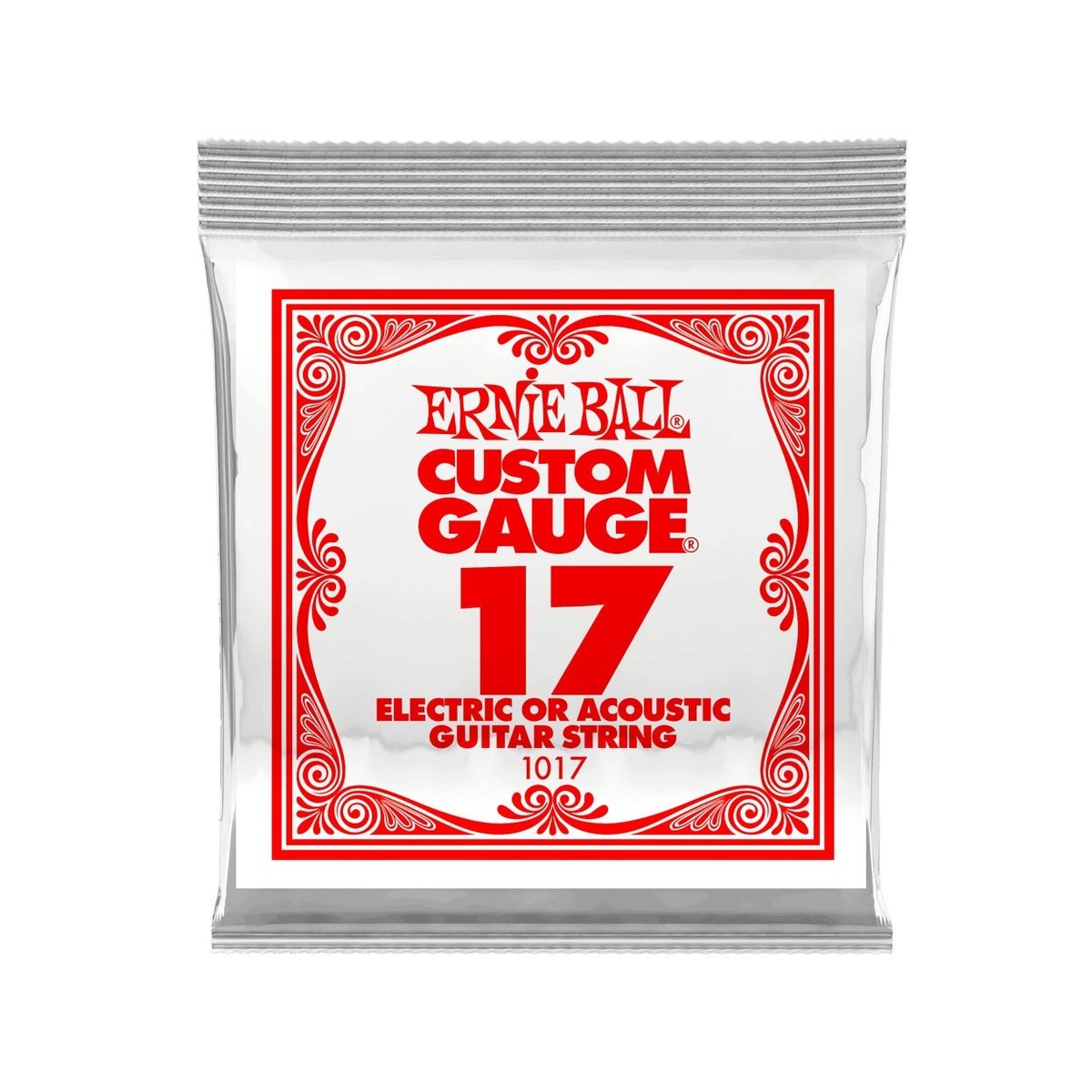 Ernie Ball 1017 Single .017 Plain Steel String