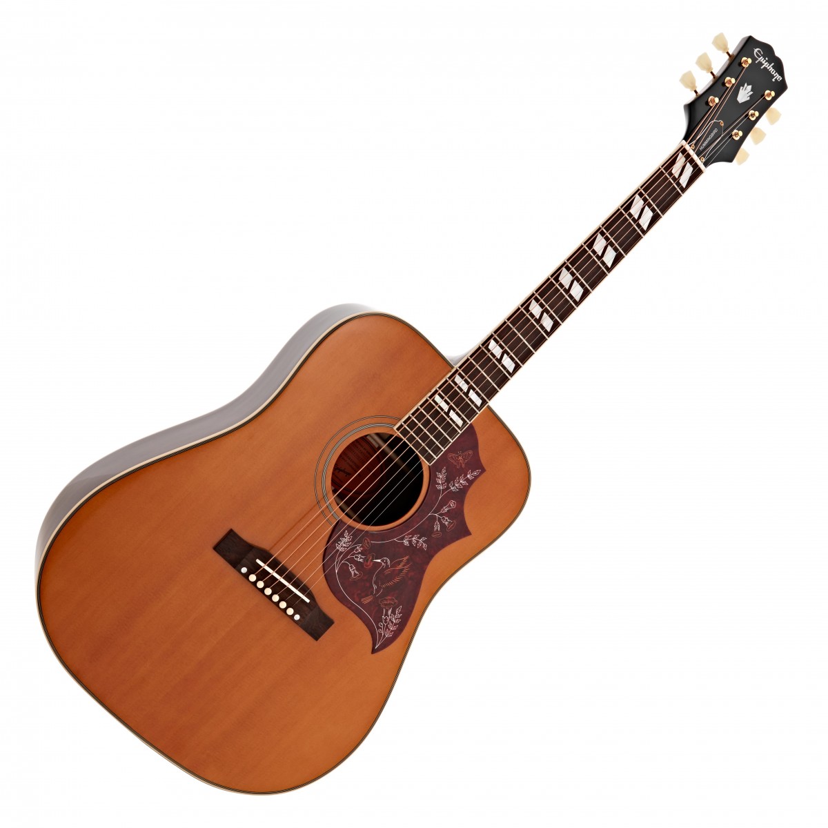 Epiphone Inspired by Gibson Hummingbird Aged Natural Antique Gloss