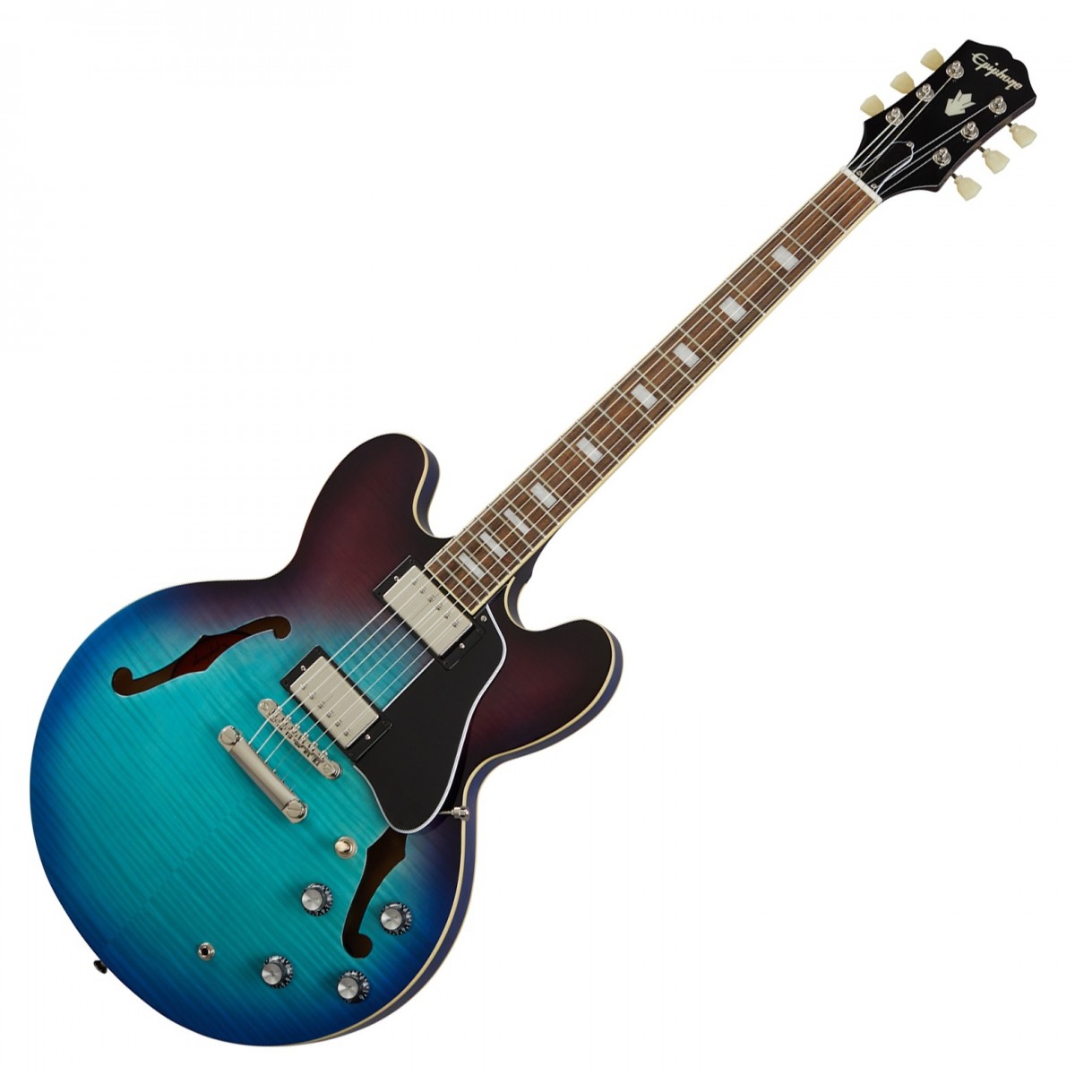 Epiphone ES-335 Figured, Blueberry Burst