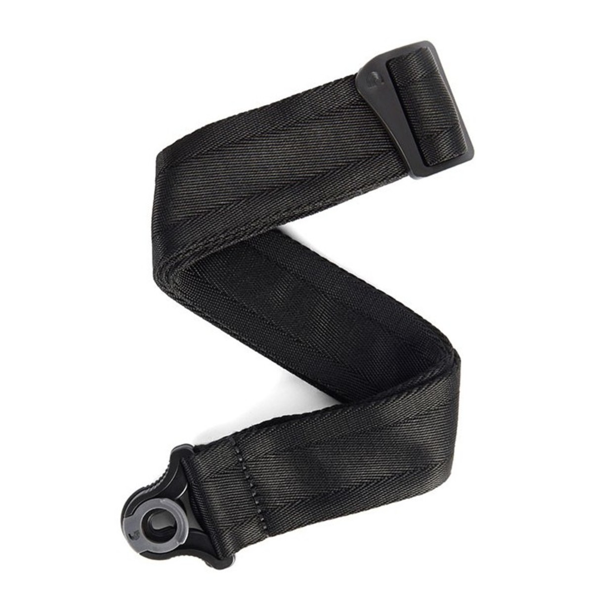 D’Addario 50BAL00 Auto Lock Guitar Strap, Black