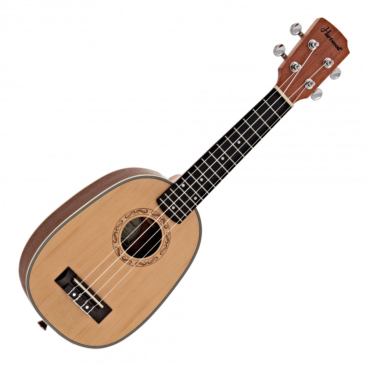 Hartwood Renaissance Soprano Pineapple Ukulele, Spruce