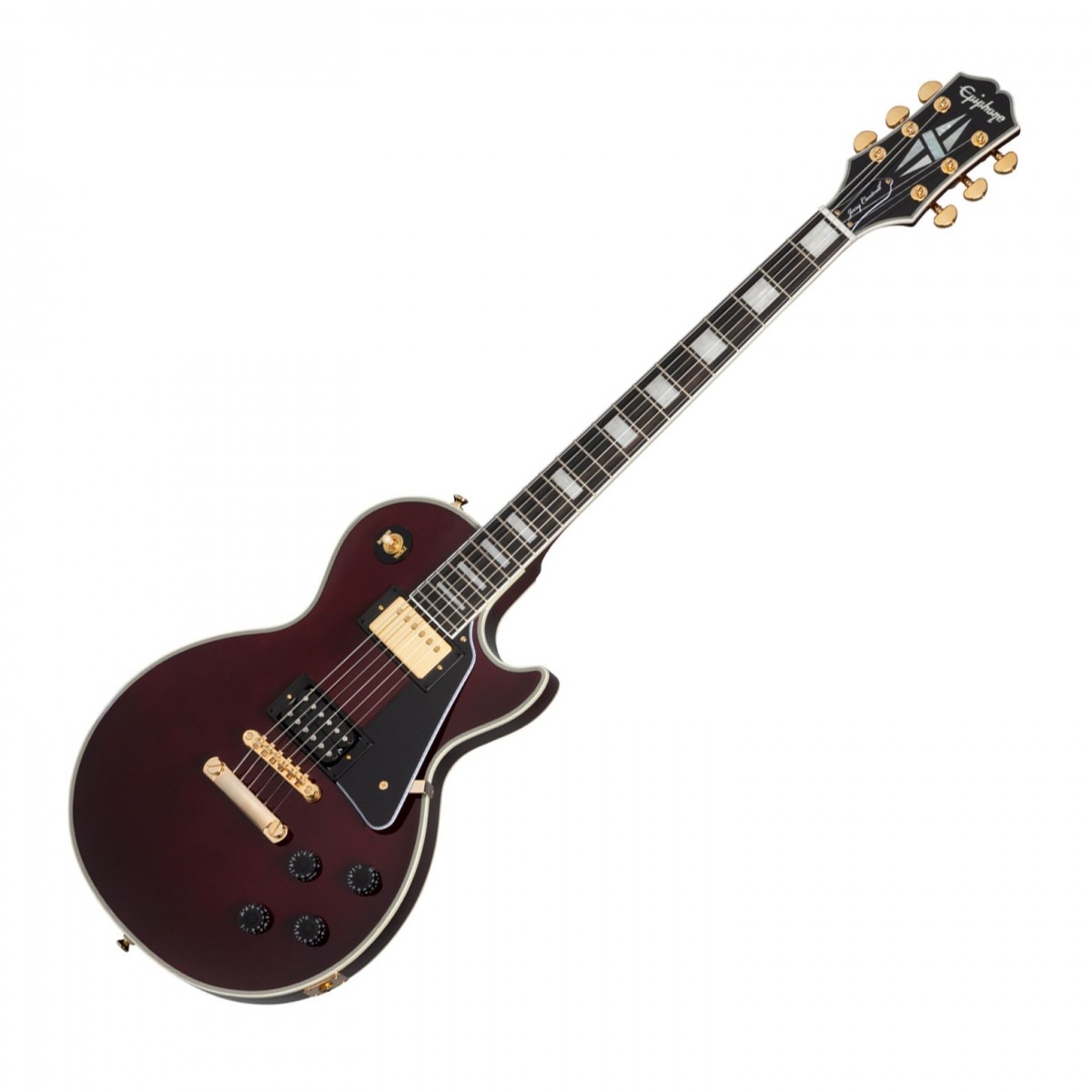 Epiphone Jerry Cantrell 'Wino' Les Paul Custom, Dark Wine Red