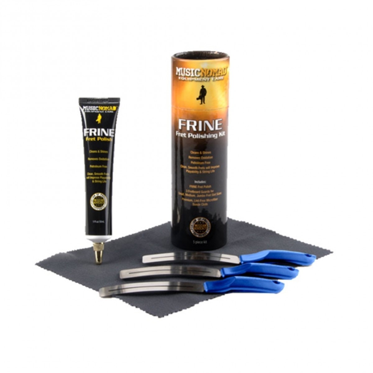 Music Nomad Frine Fret Polishing Kit, Bundle