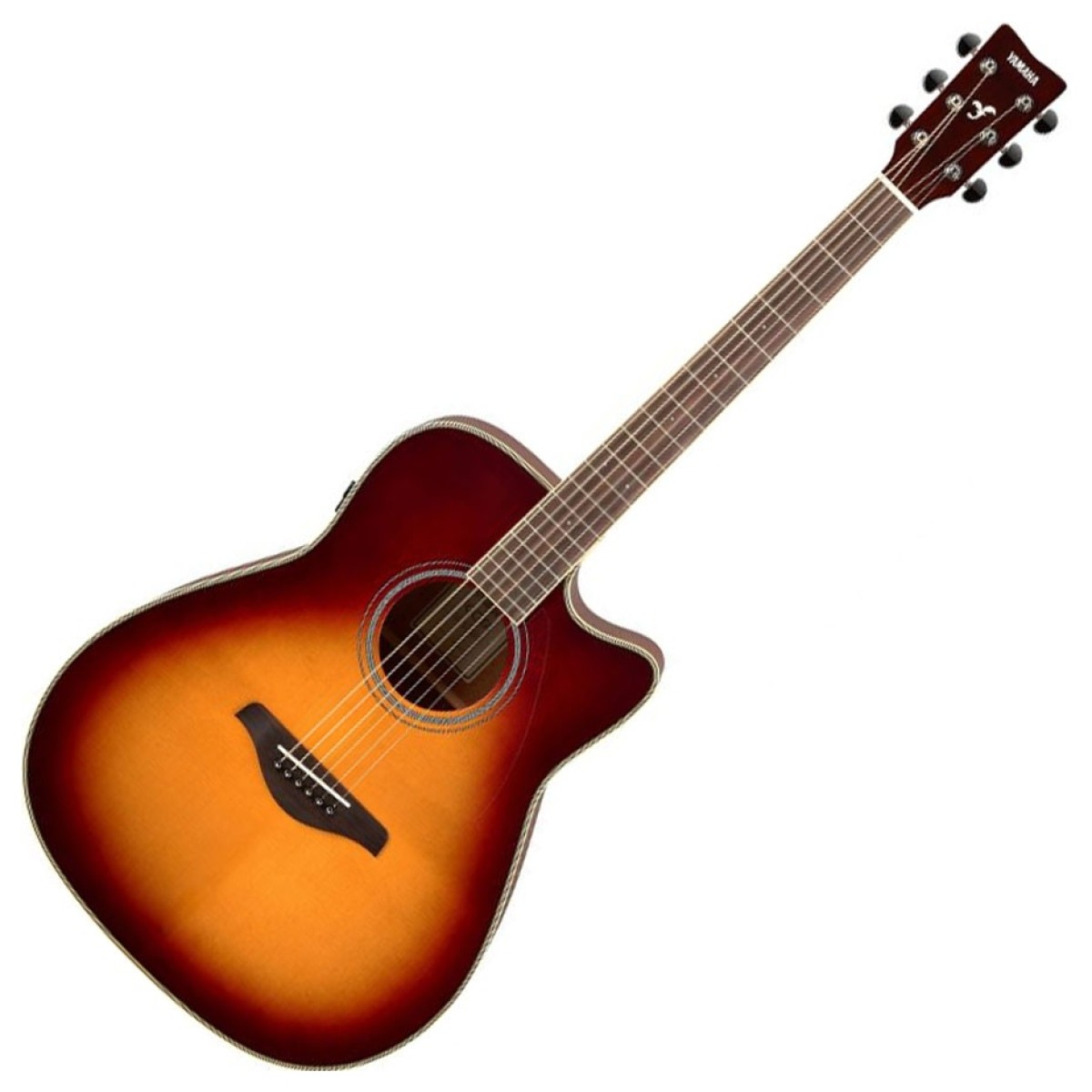 Yamaha FGCTA Transacoustic, Brown Sunburst