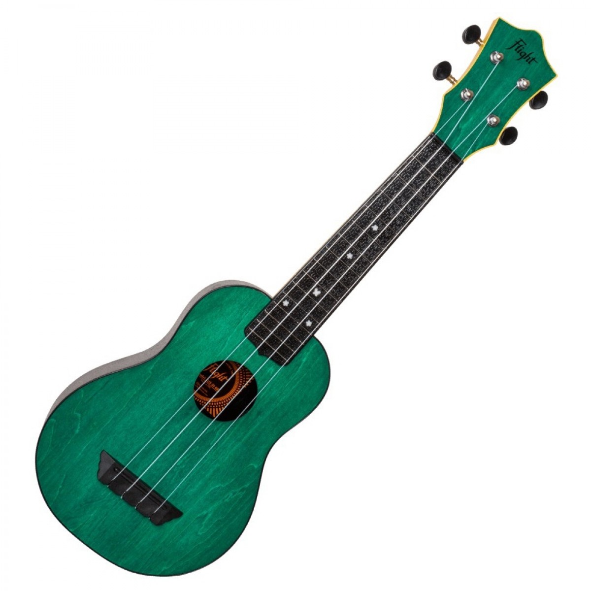 Flight TUS-35 Travel Soprano Ukulele, Green