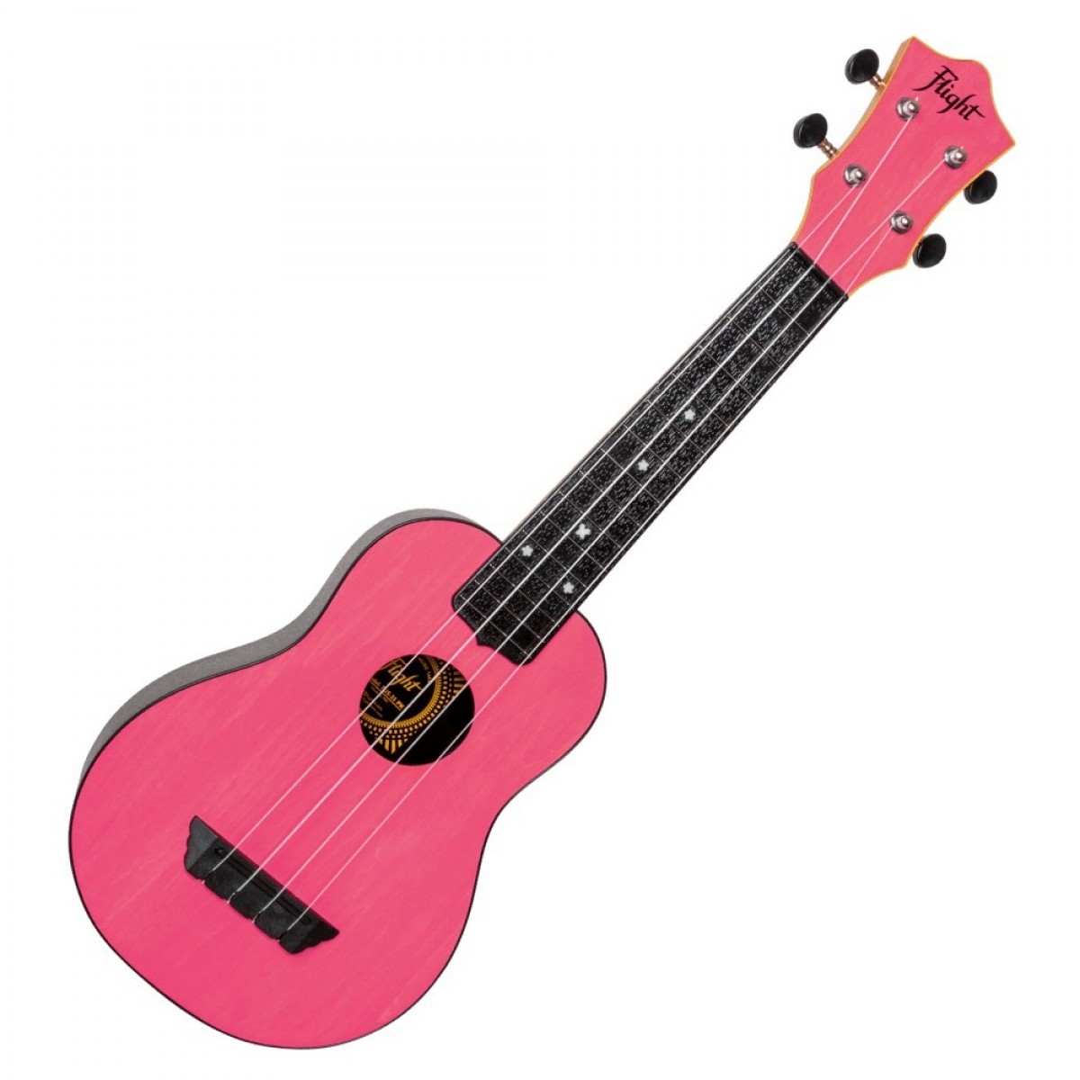 Flight TUS-35 Travel Soprano Ukulele, Pink