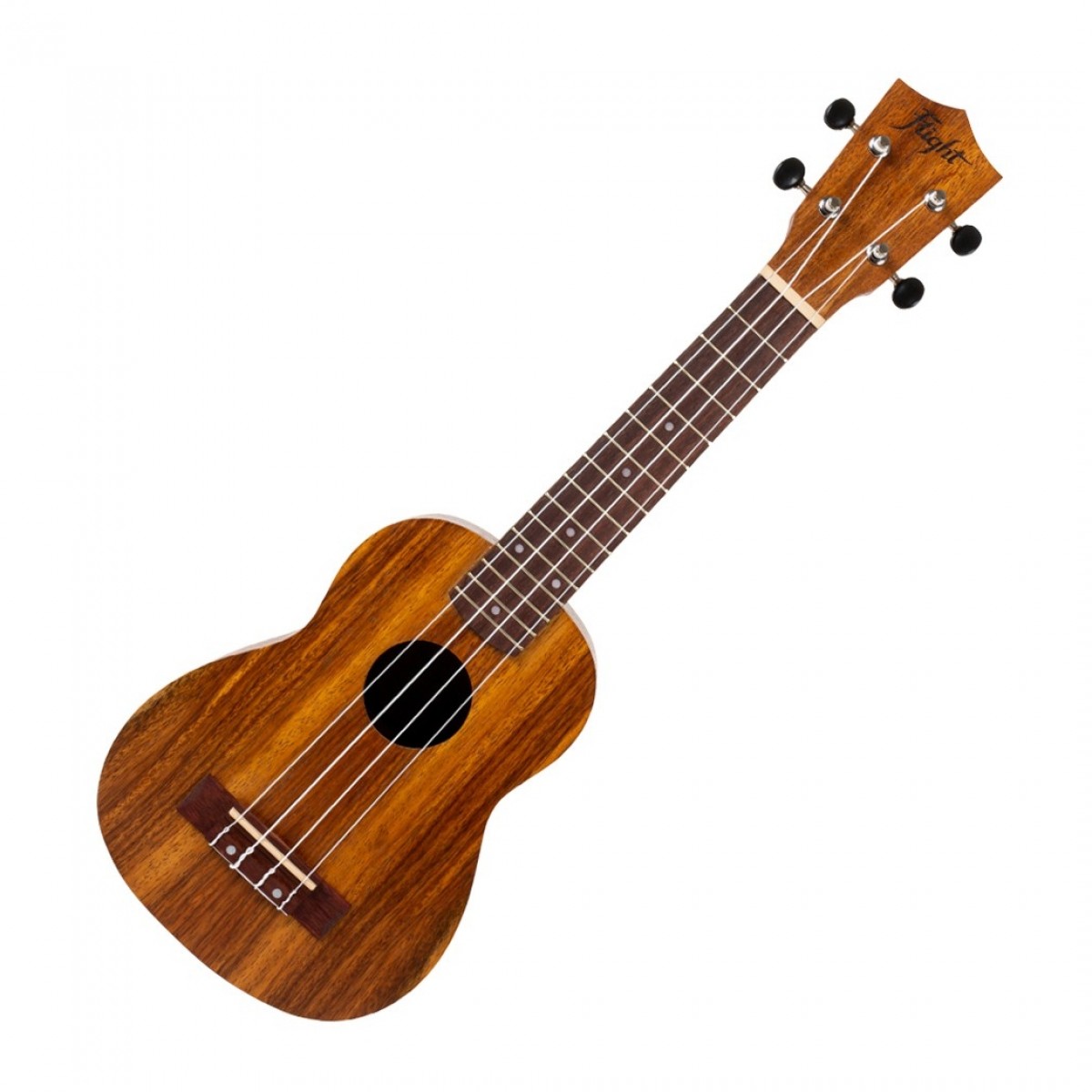 Flight NUS200 Soprano Ukulele, Teak