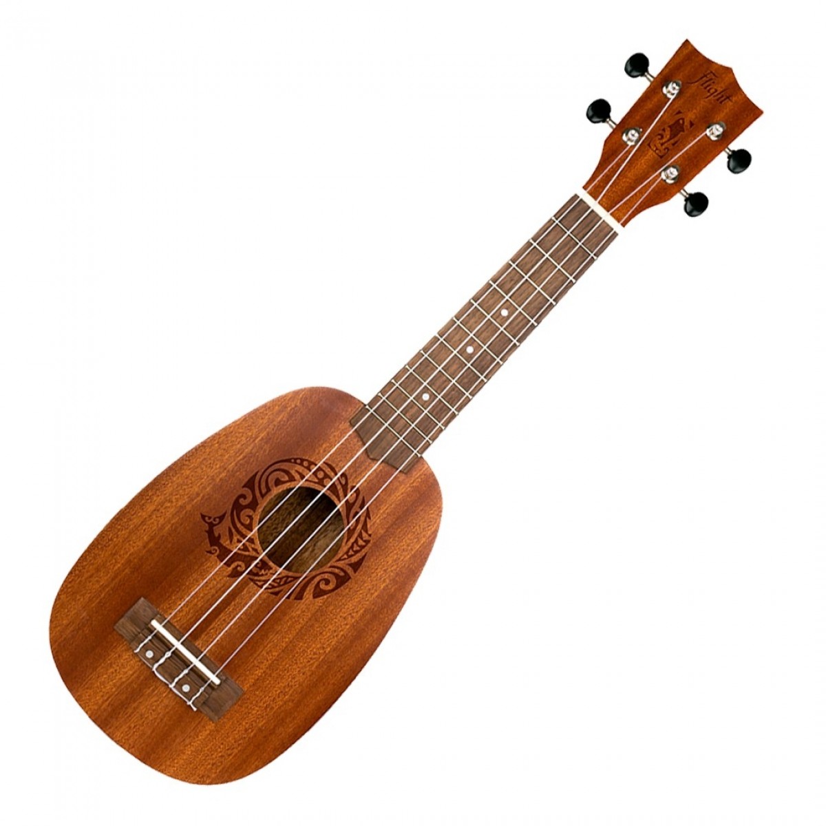 Flight NUP310 Pineapple Ukulele, Sapele
