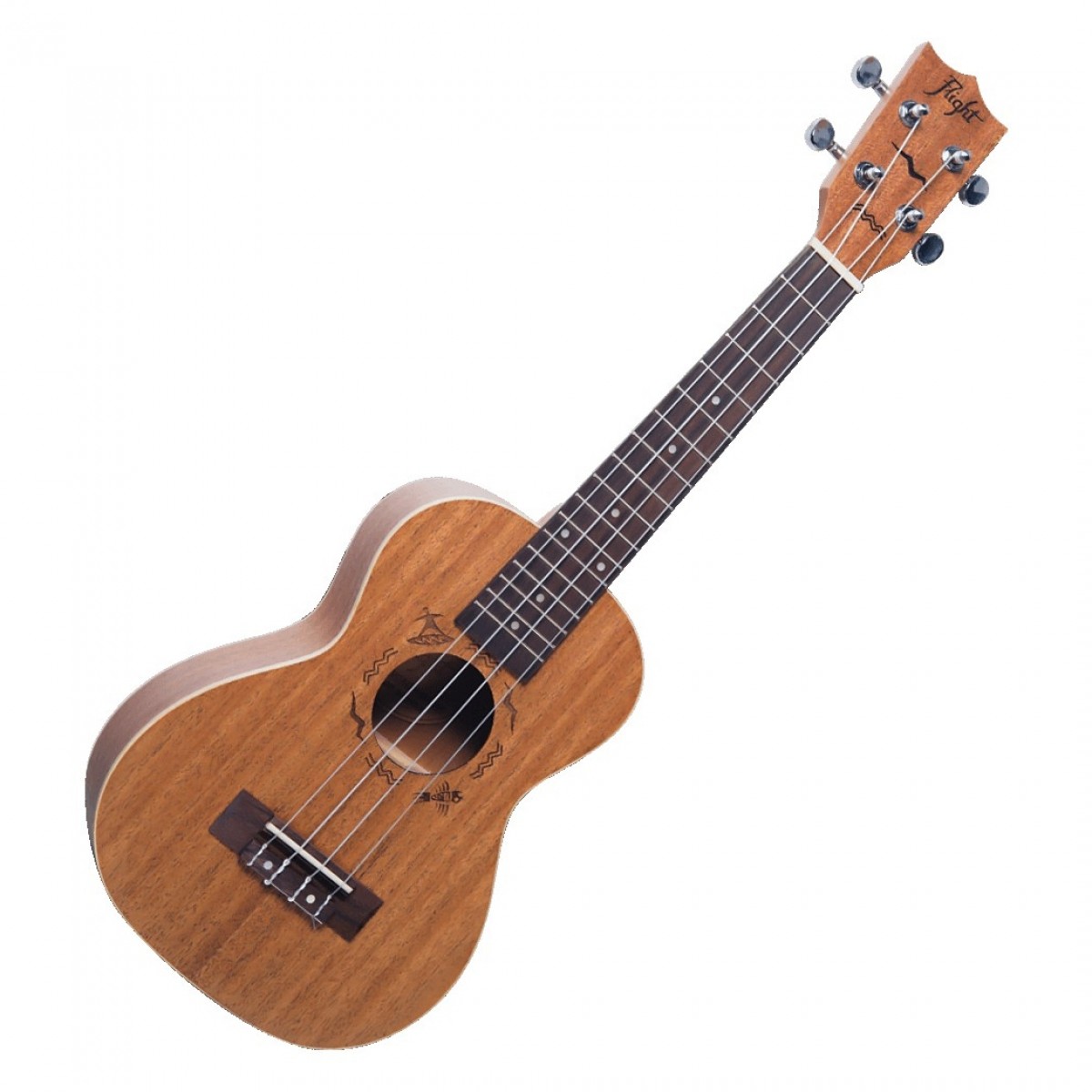 Flight DUC323 Concert Ukulele, Mahogany