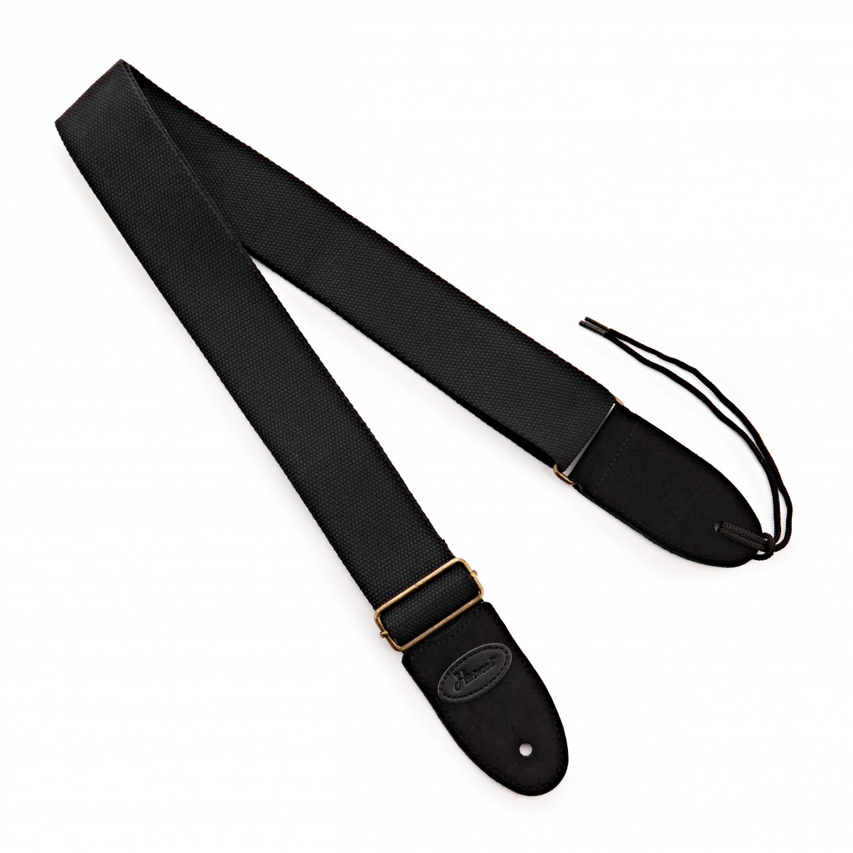 Hartwood Cotton Guitar Strap Black
