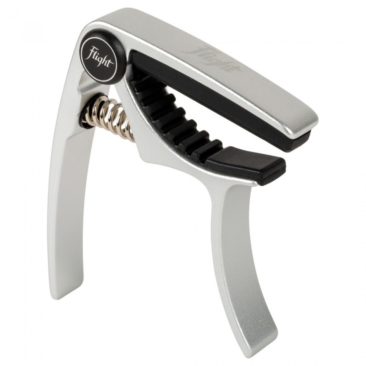 Flight Aluminium Ukulele Capo, Silver