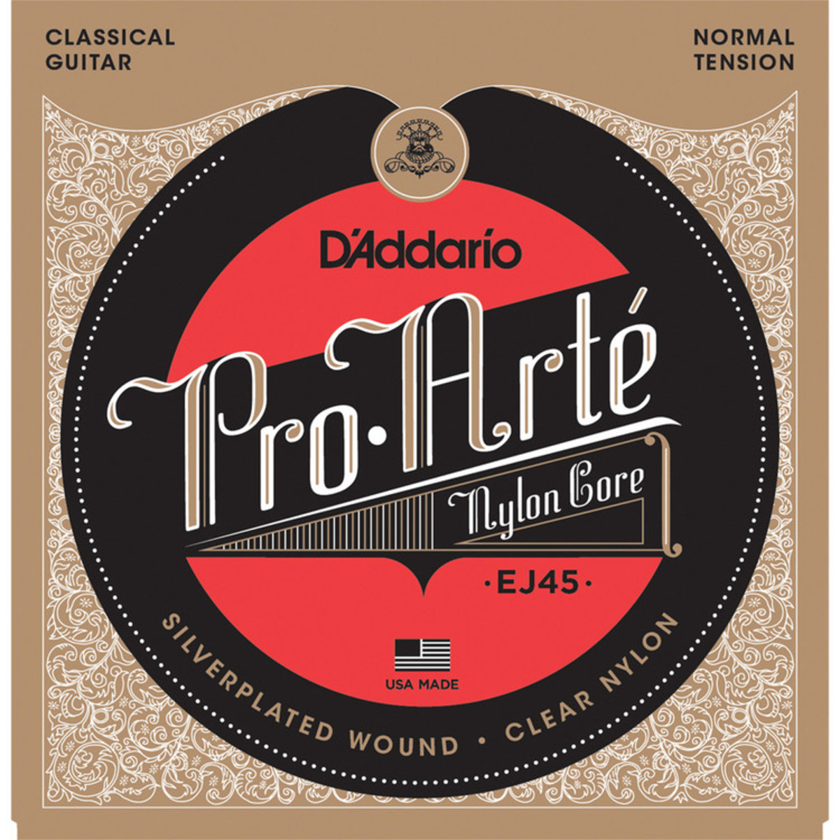 D'Addario EJ45 Pro-Arte Nylon, Normal Tension