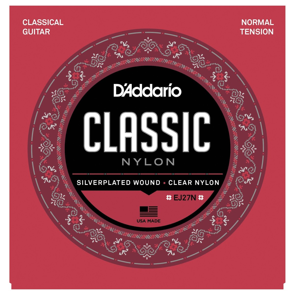 D'Addario EJ27N Student Nylon, Normal Tension