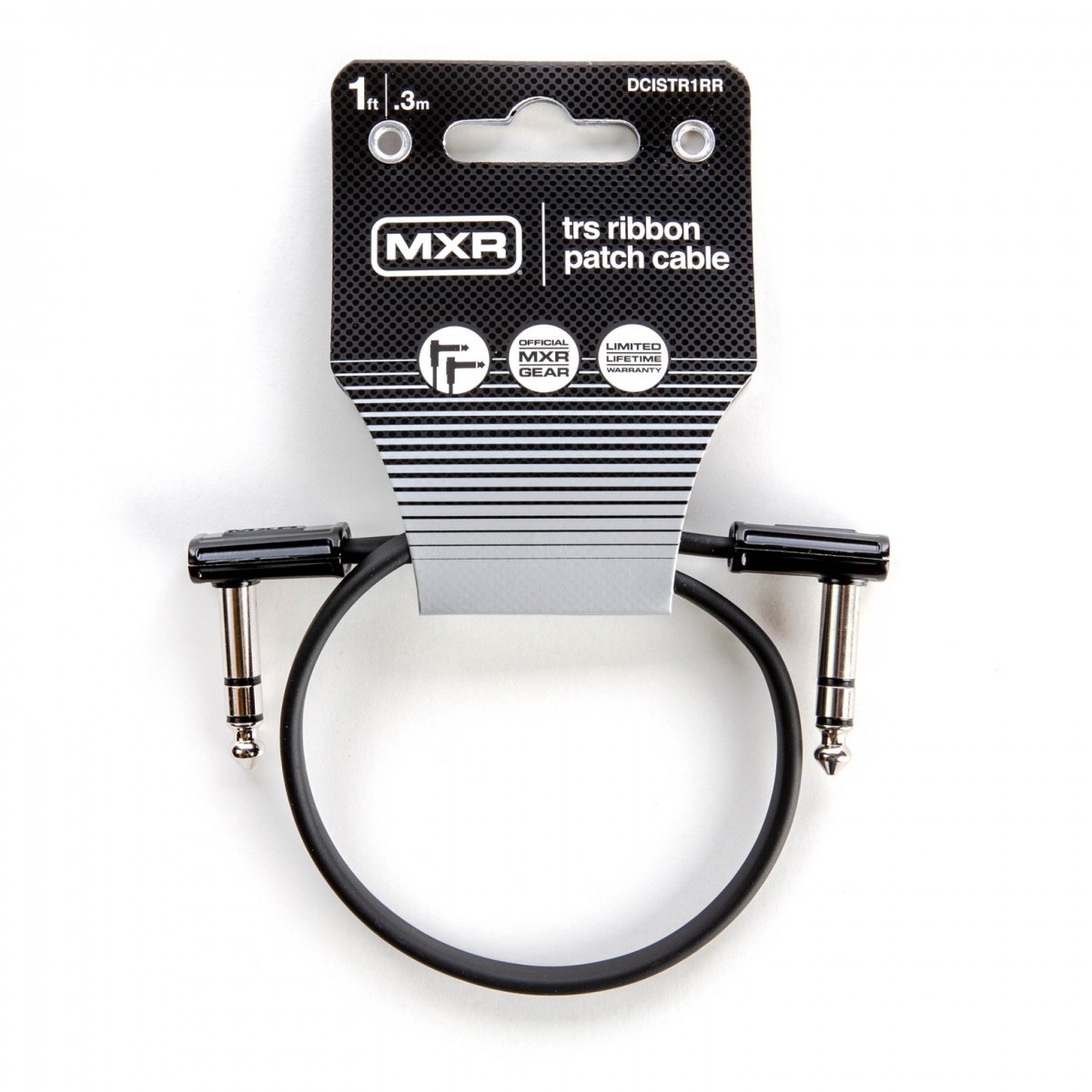 MXR TRS Ribbon Patch Cable, 1ft