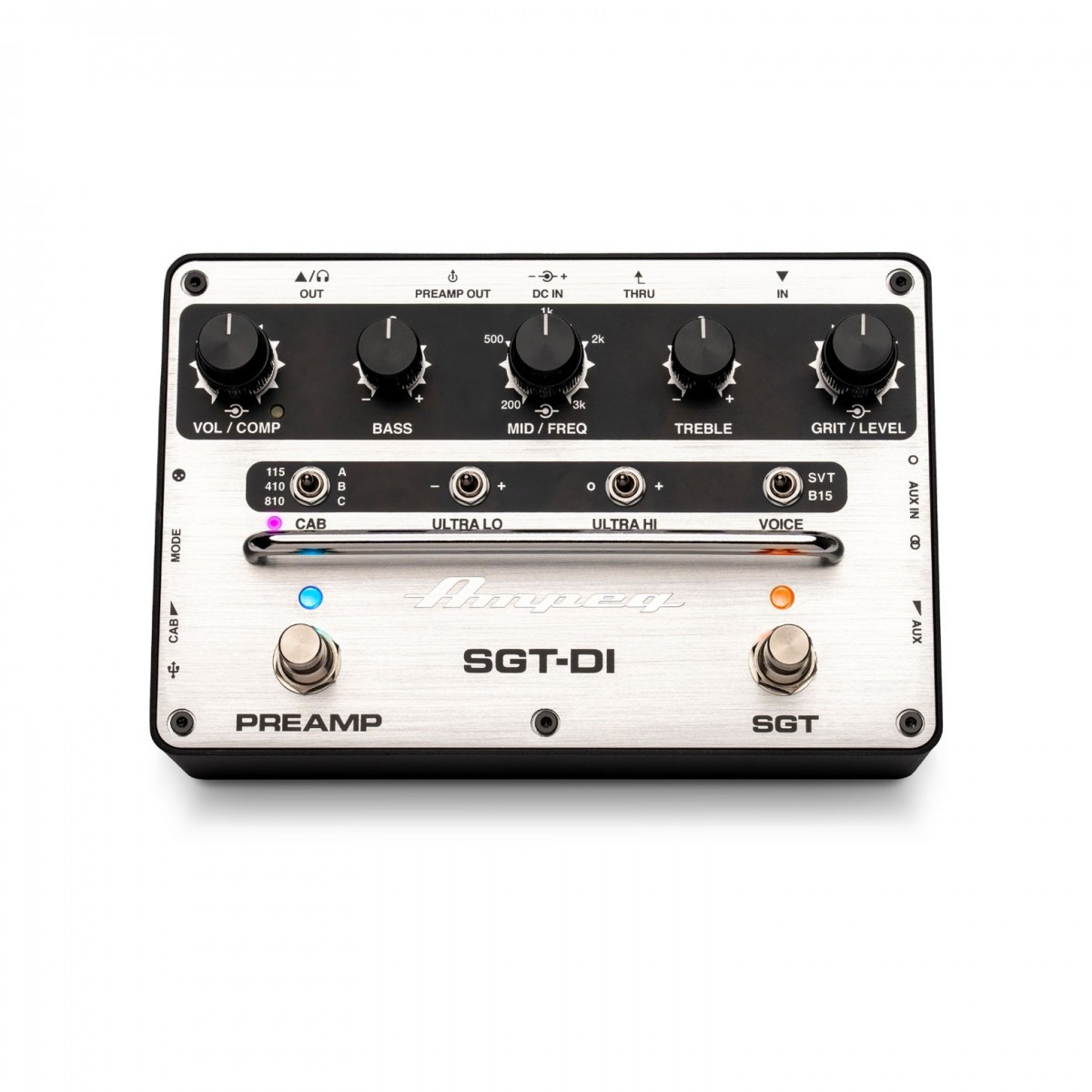 Ampeg SGT-DI Preamp / DI Bass Guitar Pedal