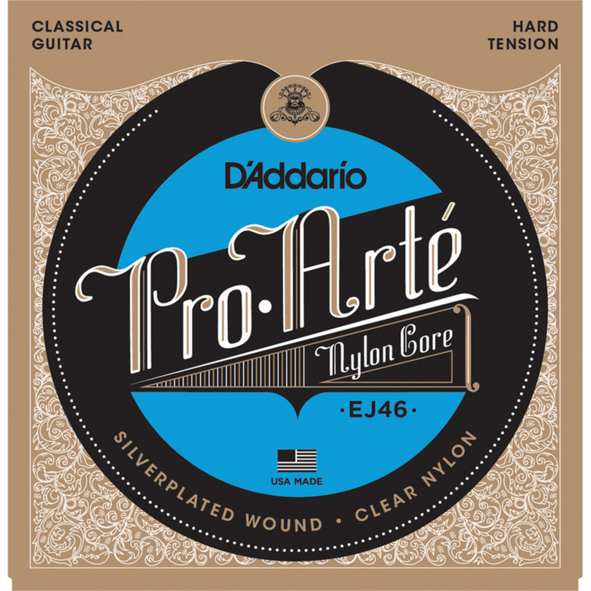 D'Addario EJ46 Pro-Arte Nylon, Hard Tension