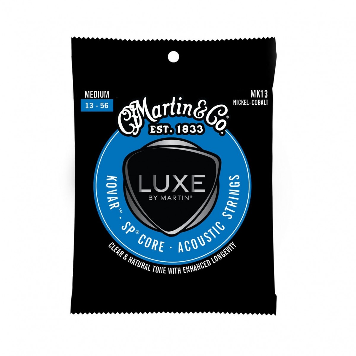 Martin MK13 Luxe Kovar SP Core Acoustic Strings Medium, 13-56