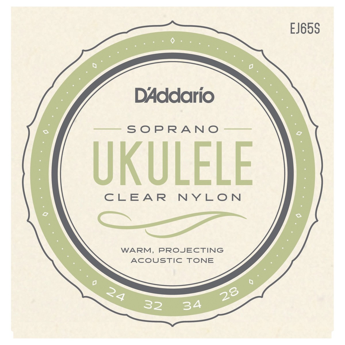 D'Addario EJ65 Ukulele Strings, Soprano