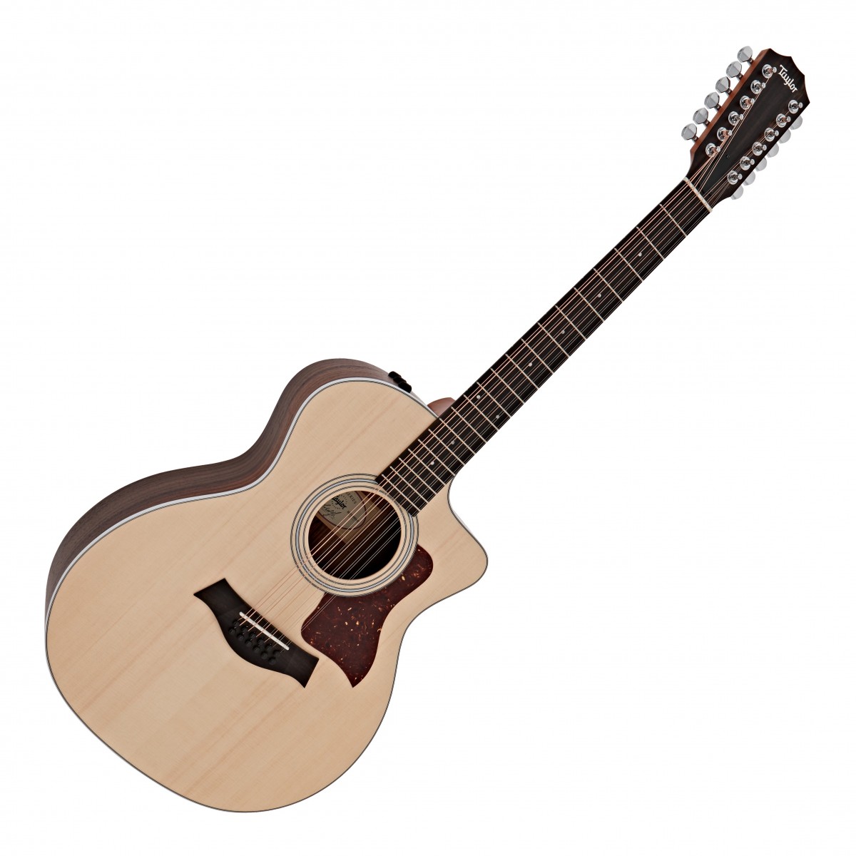Taylor 254ce Plus 12-String Electro Acoustic Guitar, Natural