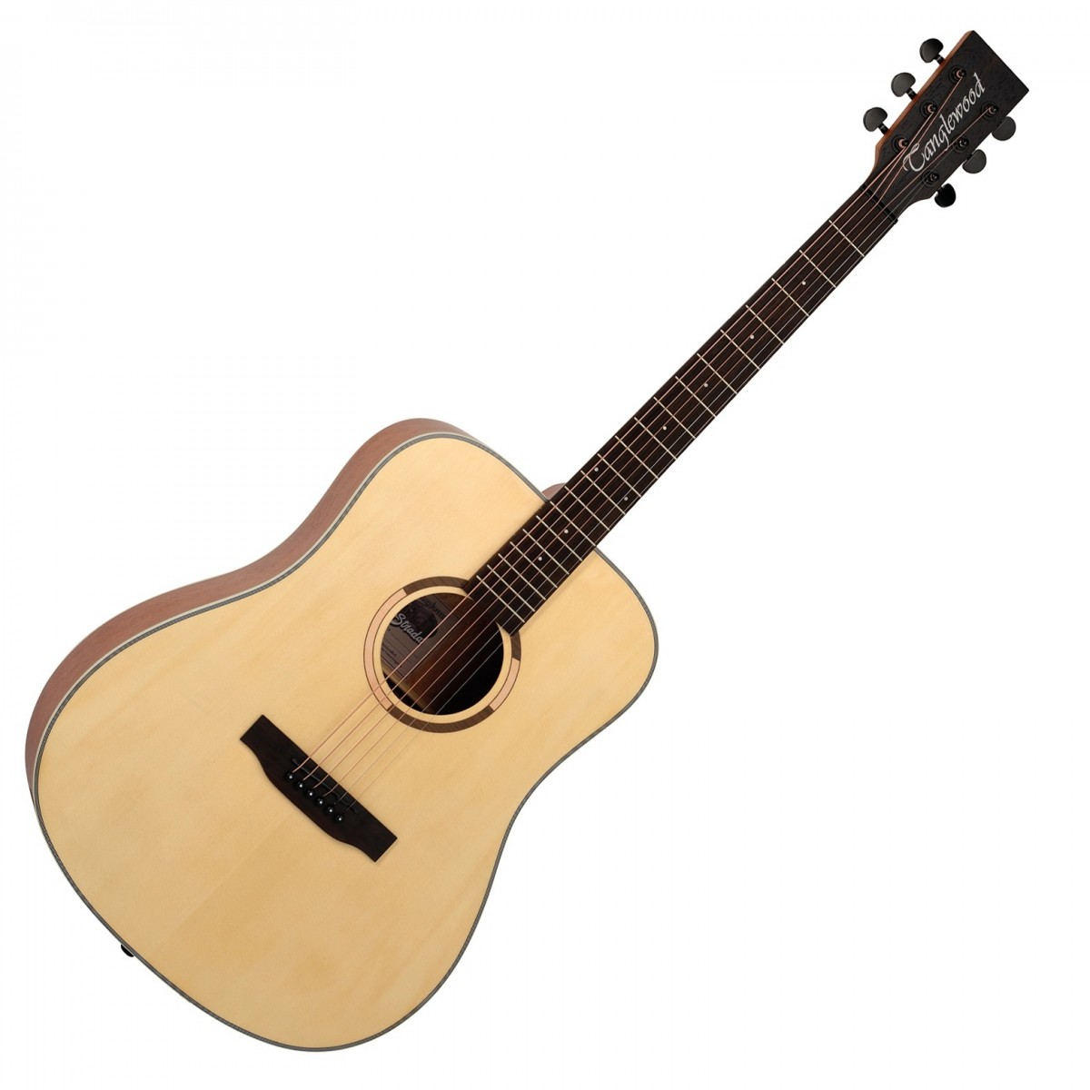 Tanglewood TS5 Strada Dreadnought Acoustic Guitar, Open Pore Natural Satin