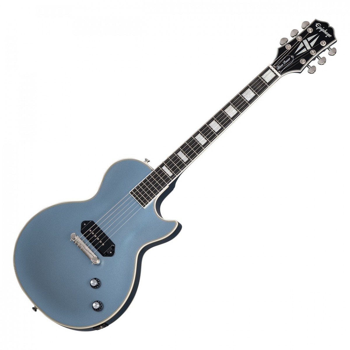 Epiphone Jared James Nichols ''Blues Power'' Les Paul Custom, Aged Pelham Blue