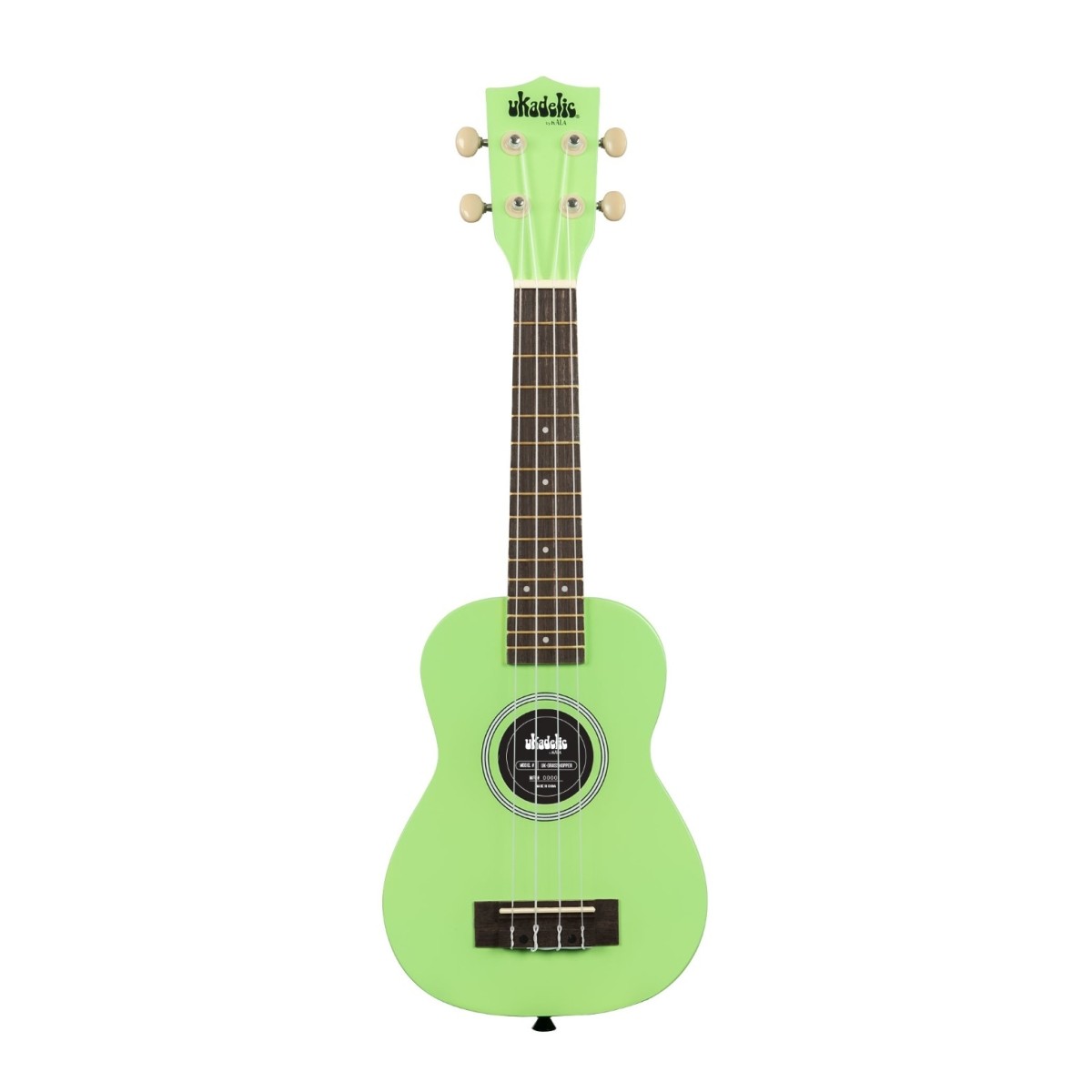 Kala Ukadelic Soprano Ukulele, Grasshopper