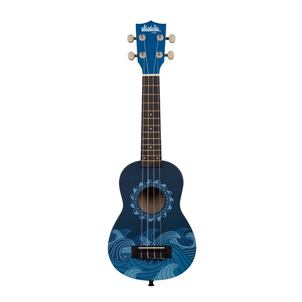 Kala Ukadelic Soprano Ukulele, Deep Blue