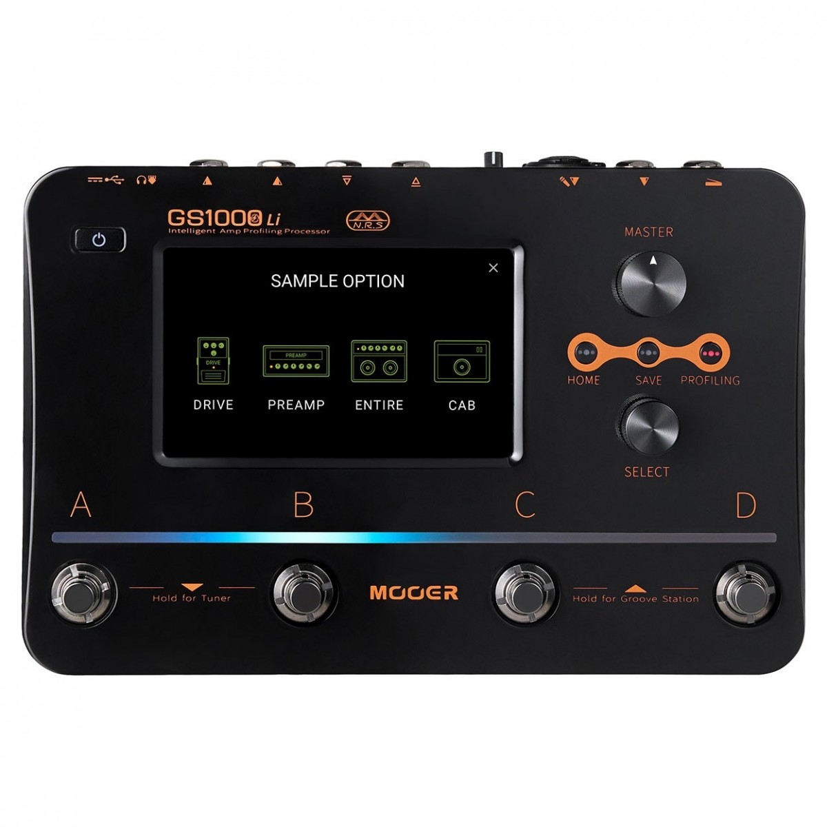 Mooer GS1000LI Profiler & Multi Effects Processor with Battery