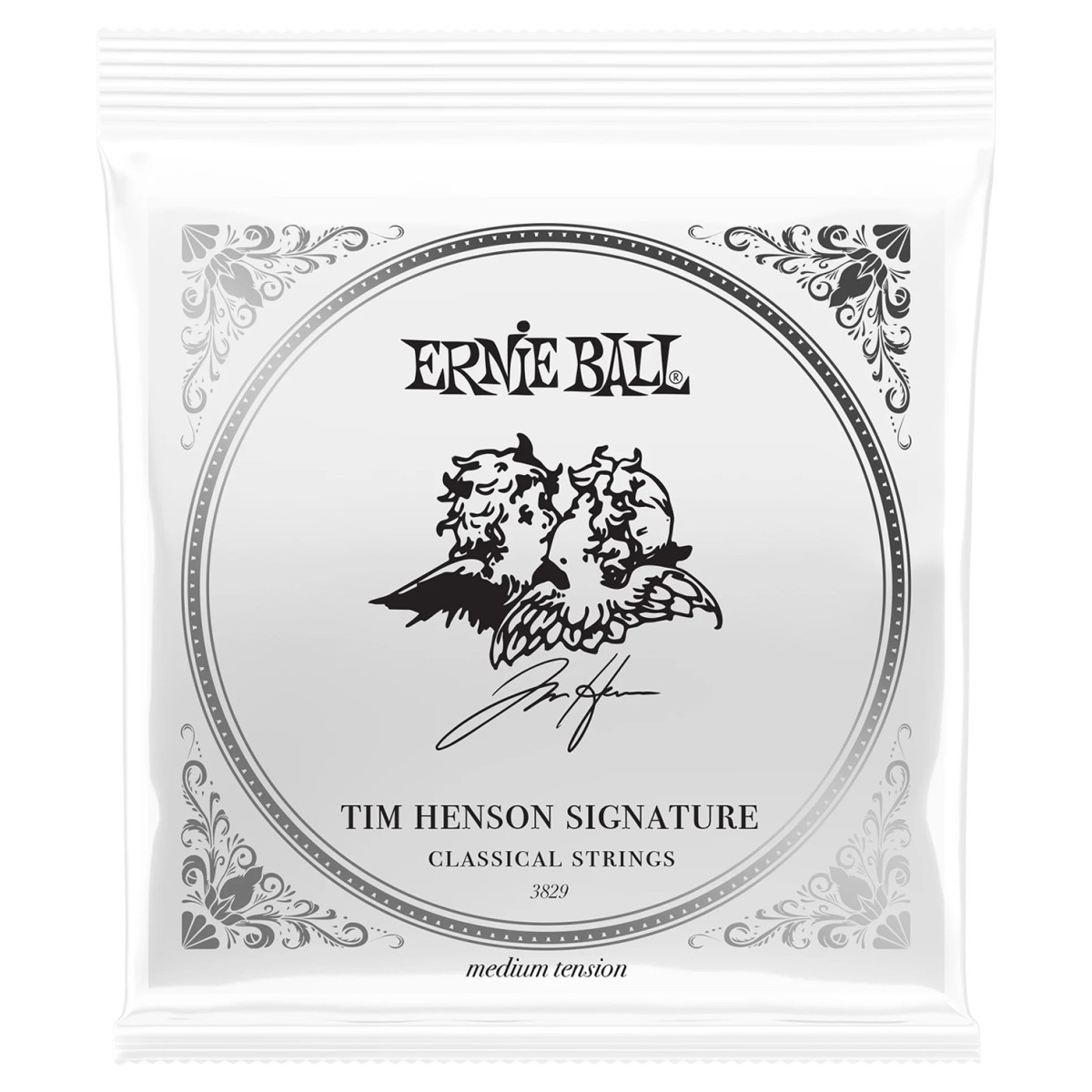 Ernie Ball 3829 Tim Henson Signture Classical Guitar Strings Set, Medium Tension