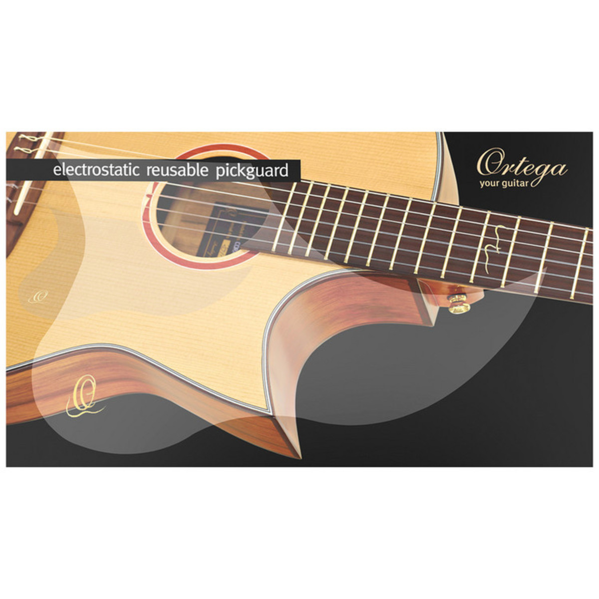 Ortega OERP Electrostatic Reusable Pickguard