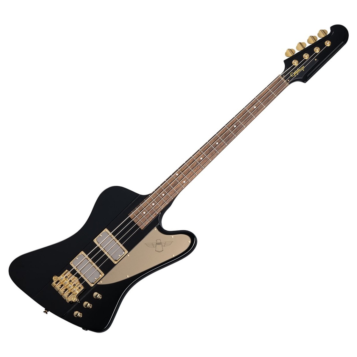 Epiphone Rex Brown Thunderbird, Ebony