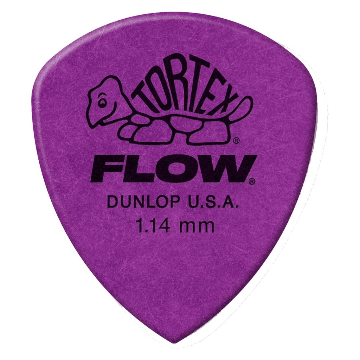 Dunlop 418P Tortex Standard Picks, 1.14mm, 12 Pack