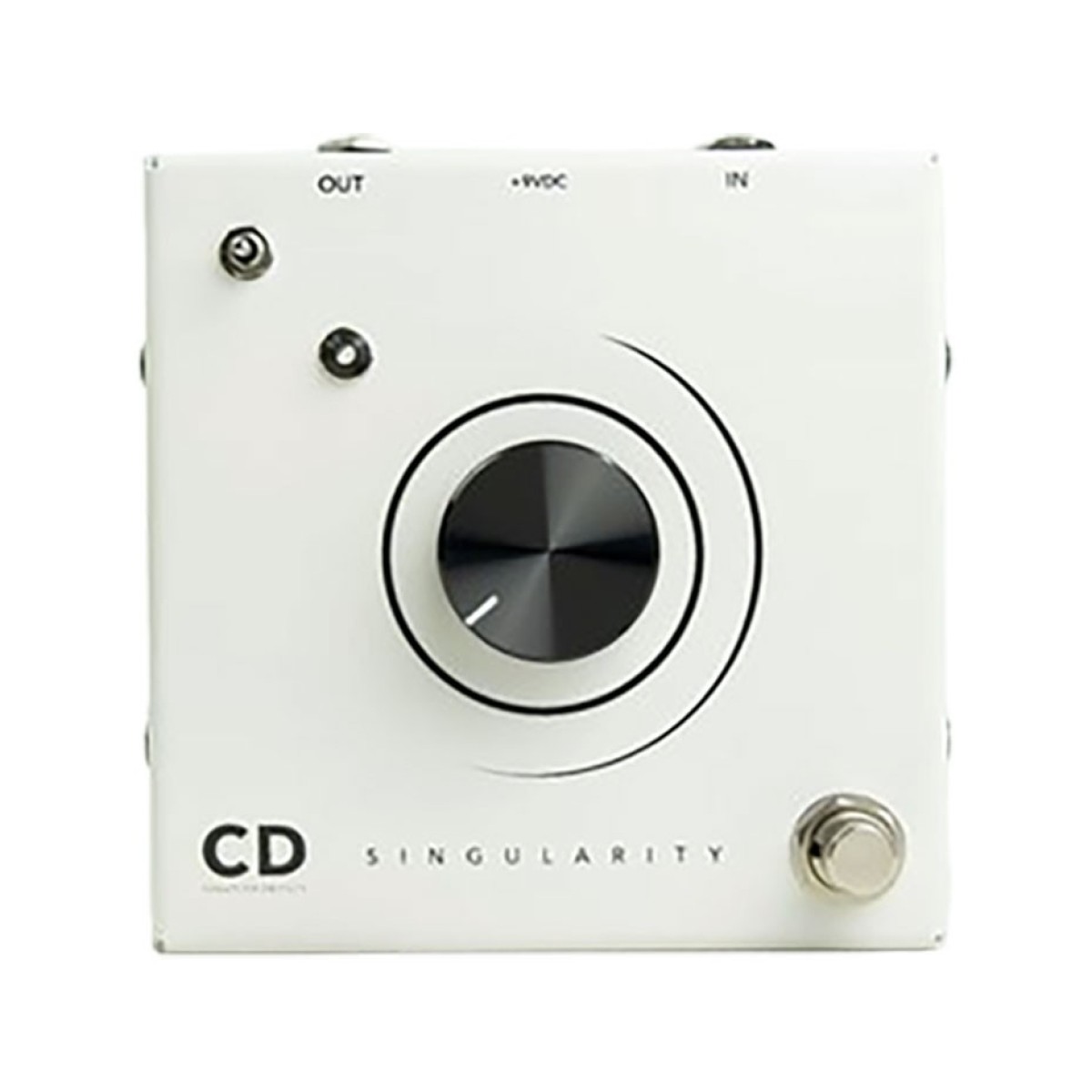 Collision Devices Singularity Fuzz Pedal, White