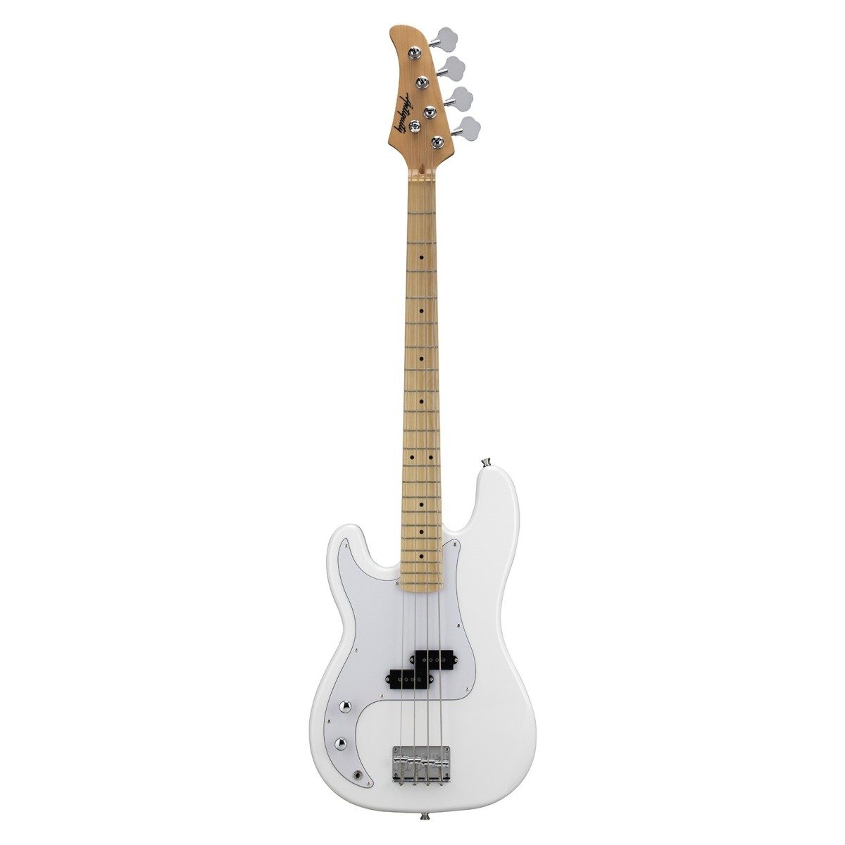 Antiquity AQ-L Left-handed Bass Guitar, White