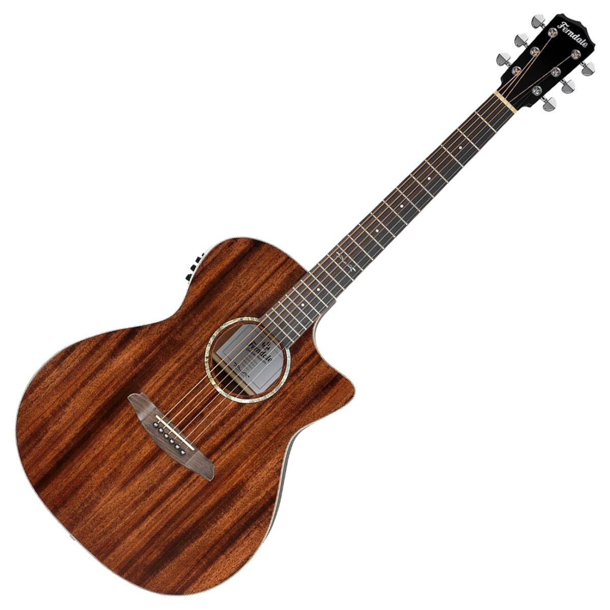 Ferndale GA3-ce Grand Auditorium Cutaway Electro Mahogany Sapele