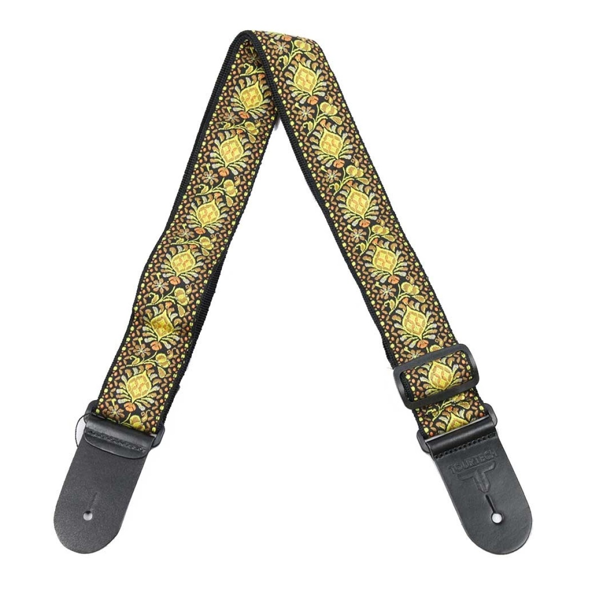 Tourtech TT-COTYLW Guitar Strap Yellow