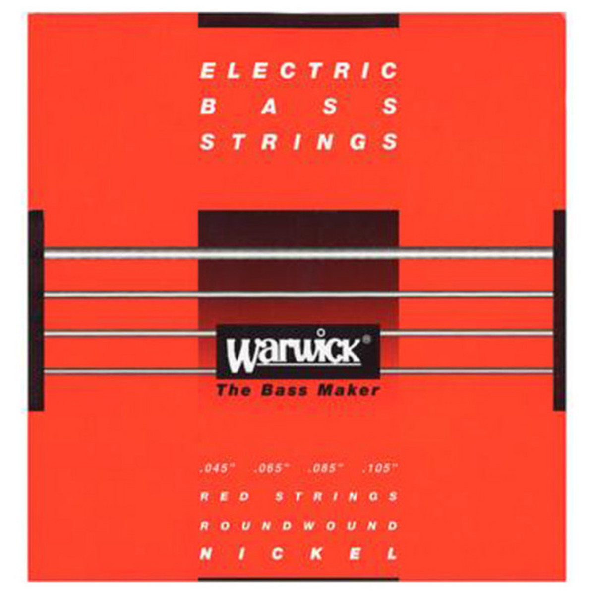 Warwick 46200 Red Label Medium Bass Strings (45-105), 4-String