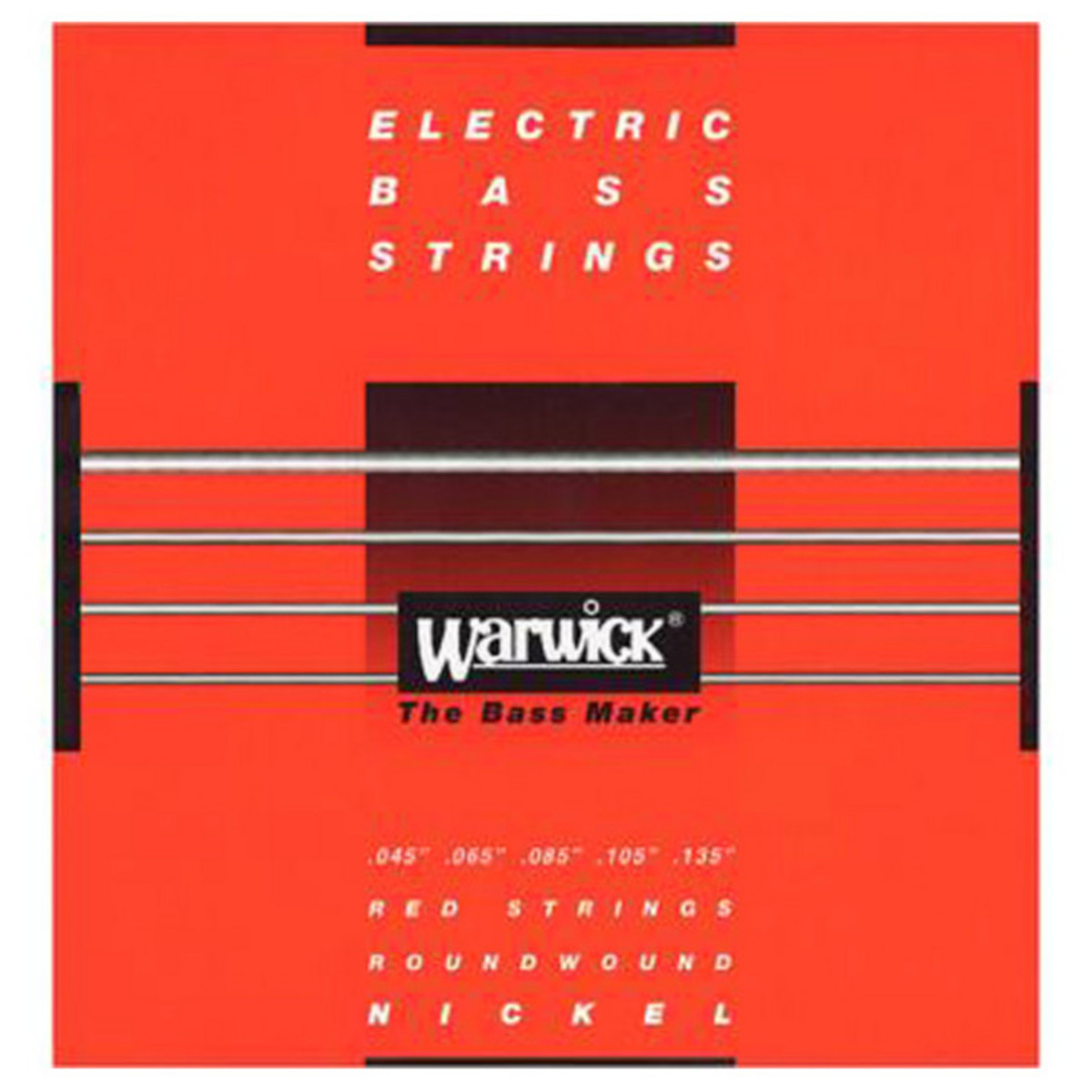 Warwick 46301 Red Label Medium Bass Strings (45-135), 5-String