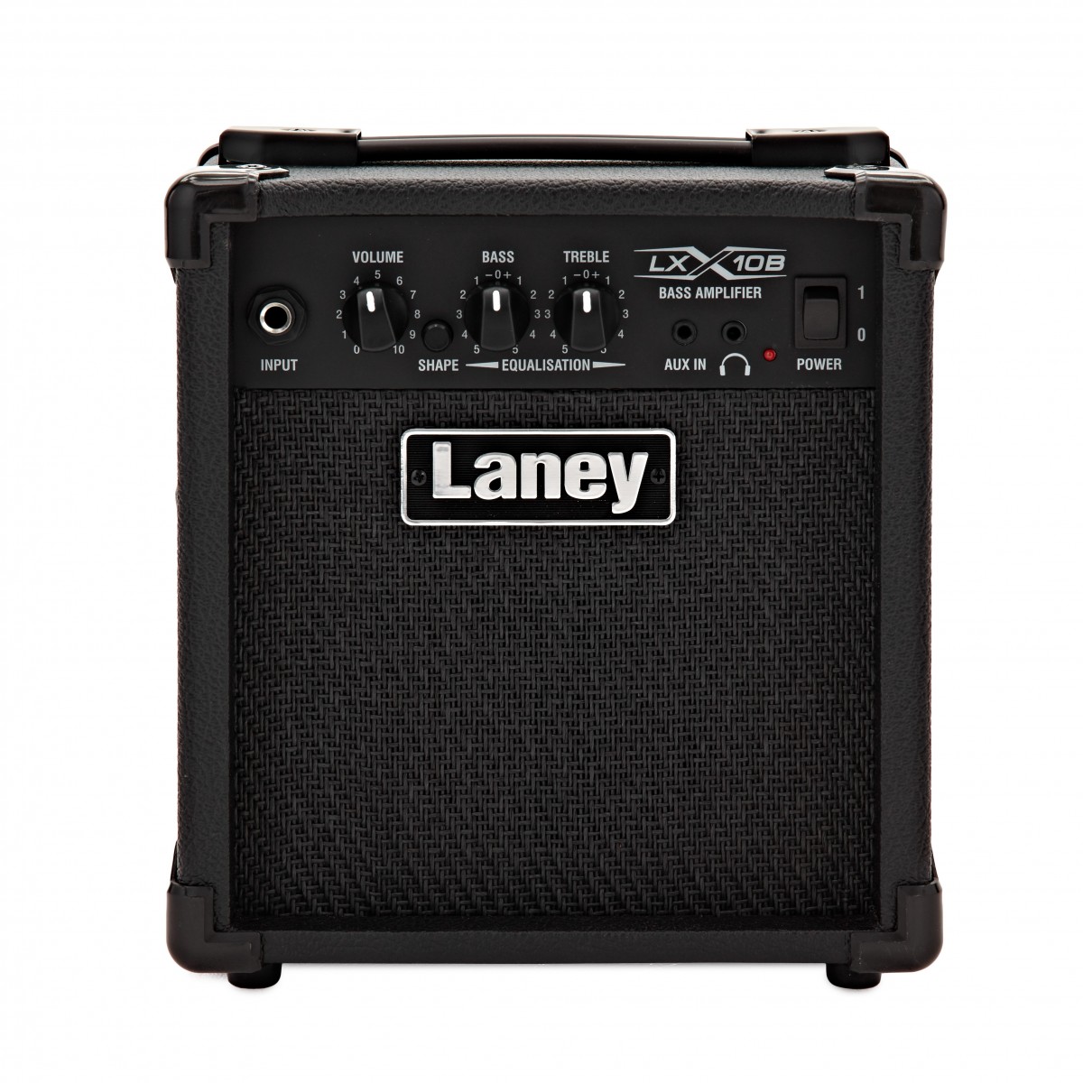 Laney LX10B 10 Watt Bass Guitar Combo Amp, Black
