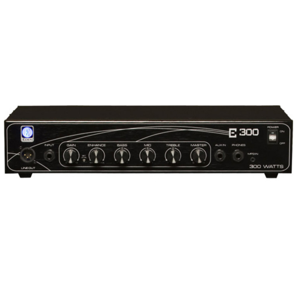 Eden E300 E-Series Bass Amplifier Head, 300w - Nearly new
