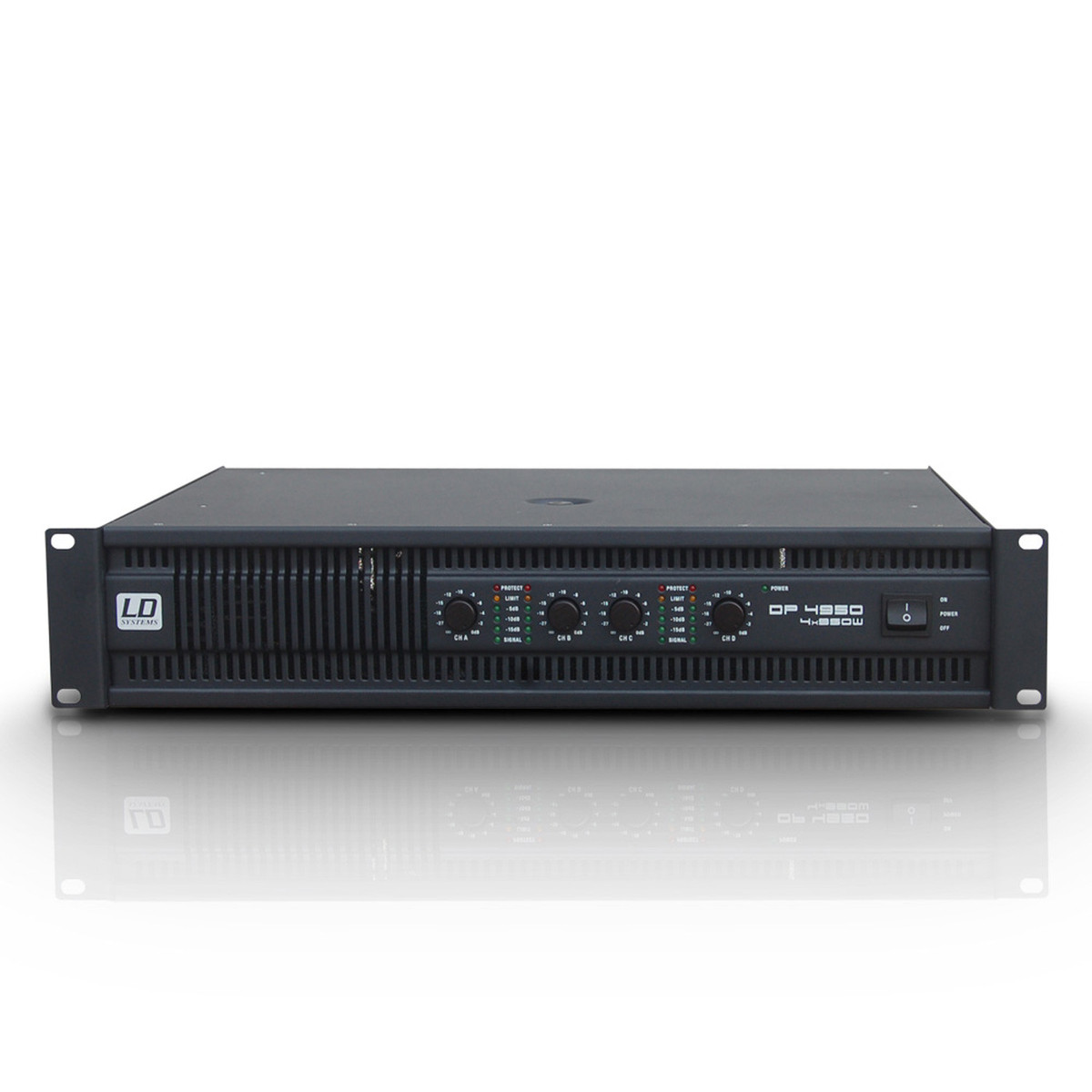 LD Systems Deep2 4950 4 x 810W PA Power Amplifier