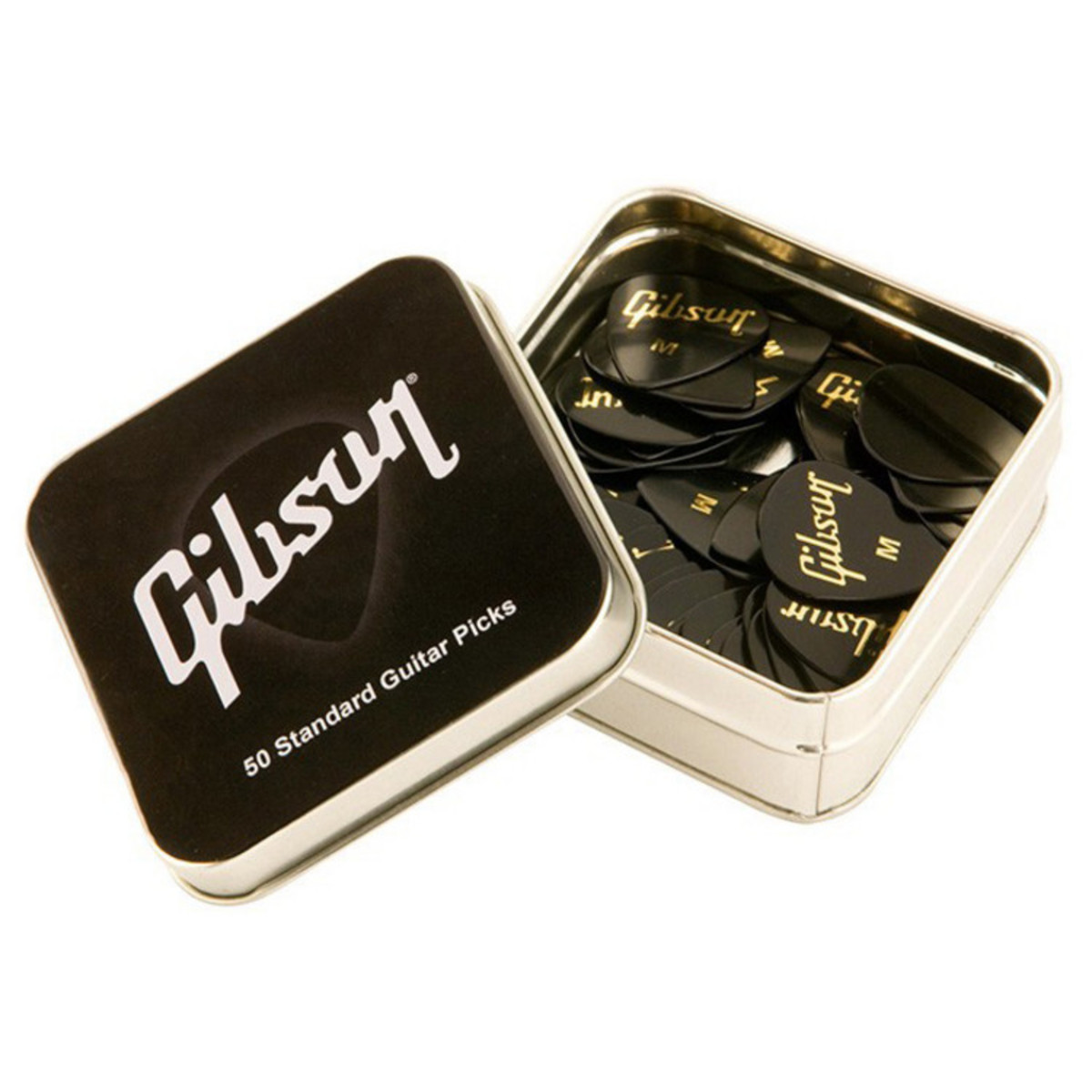 Gibson APRGG50-74H Guitar Pick Tin, Heavy