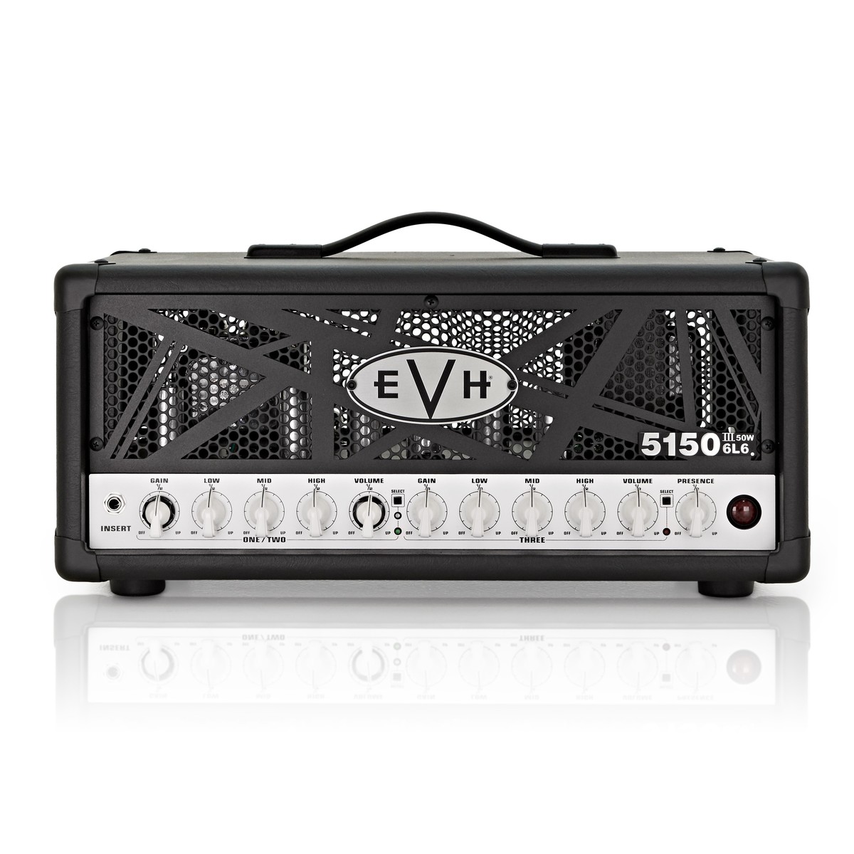 EVH 5150 III 6L6 50W Valve Head, Black